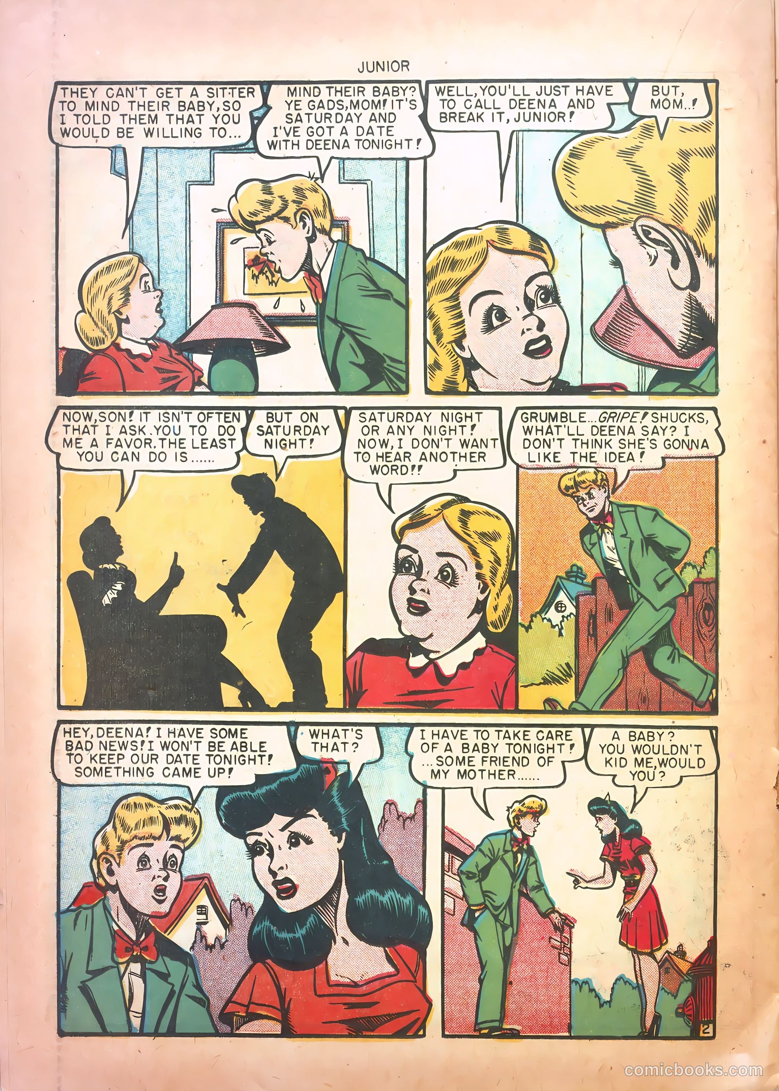 Junior [Junior Comics] #11 (1948) — page 22 of 36