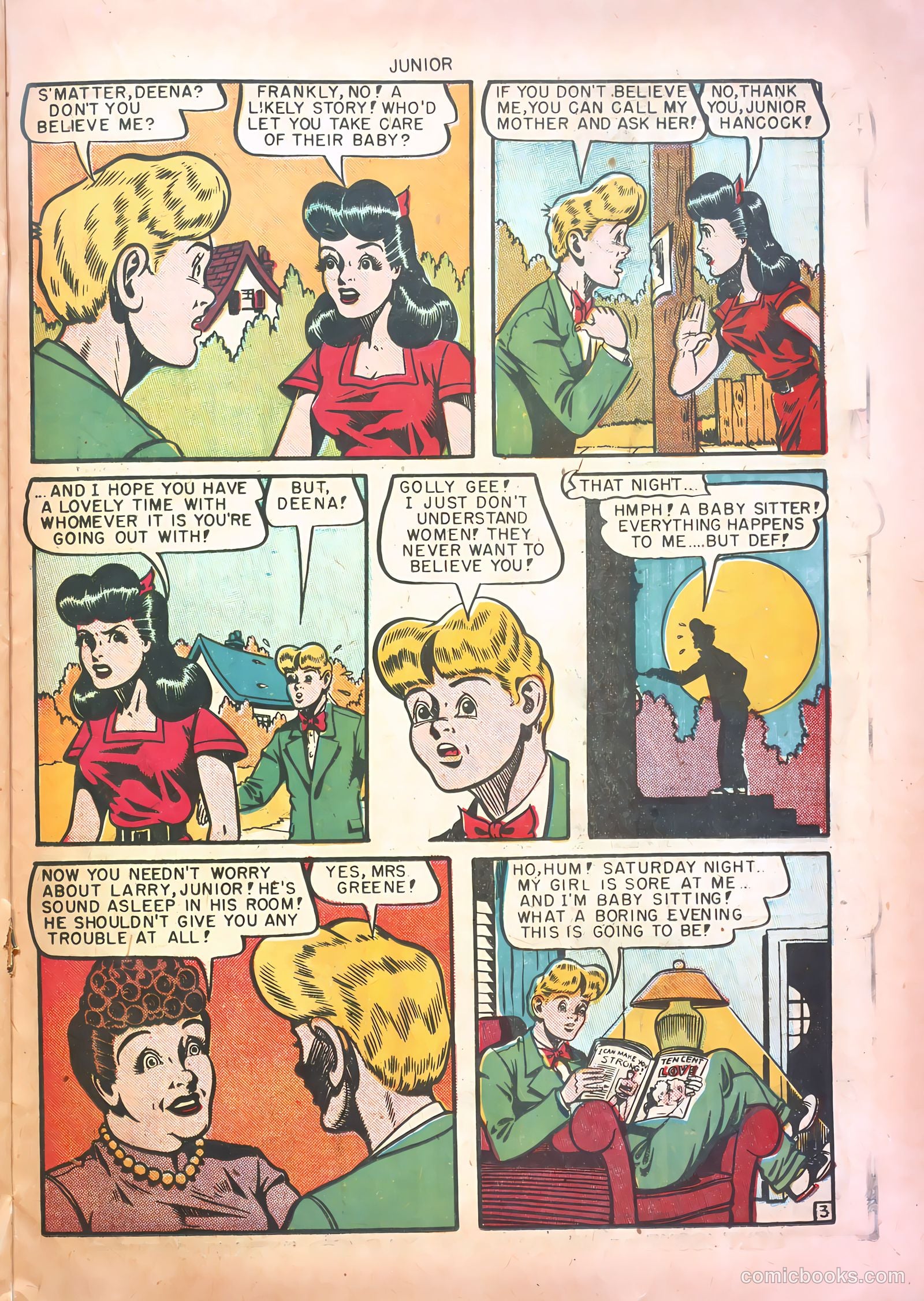 Junior [Junior Comics] #11 (1948) — page 23 of 36