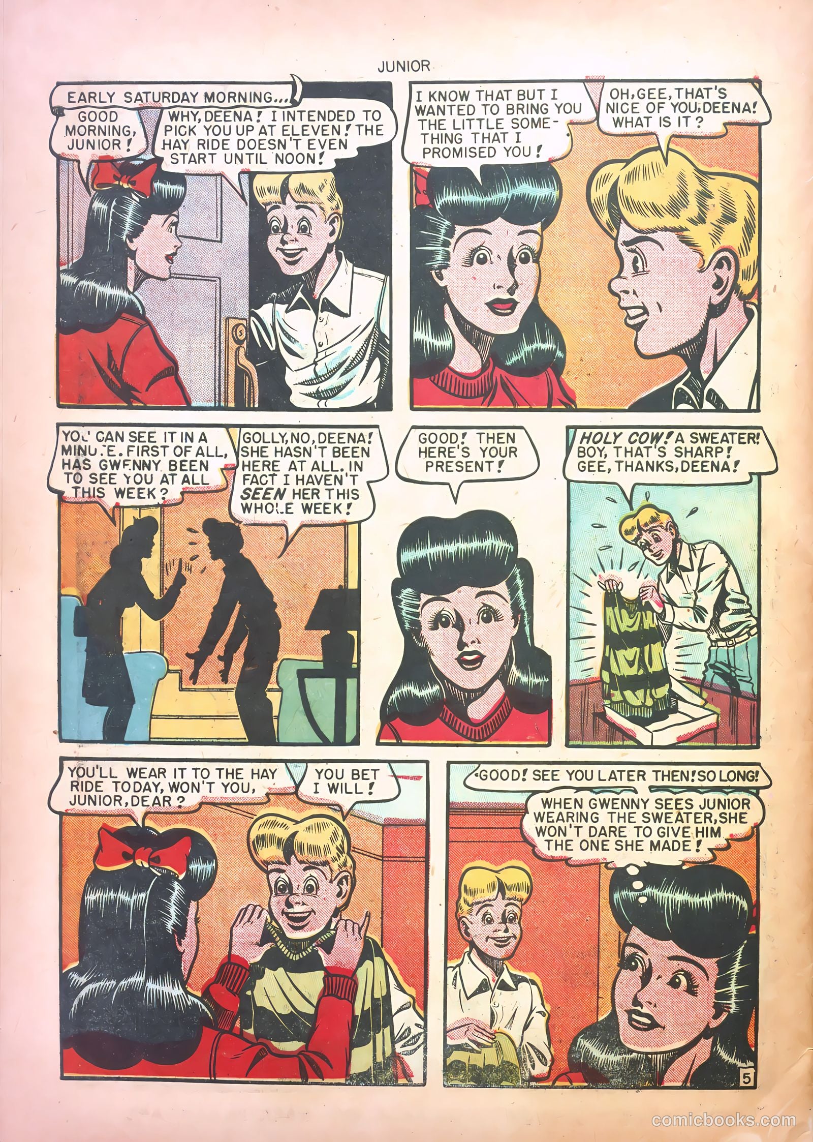Junior [Junior Comics] #11 (1948) — page 32 of 36