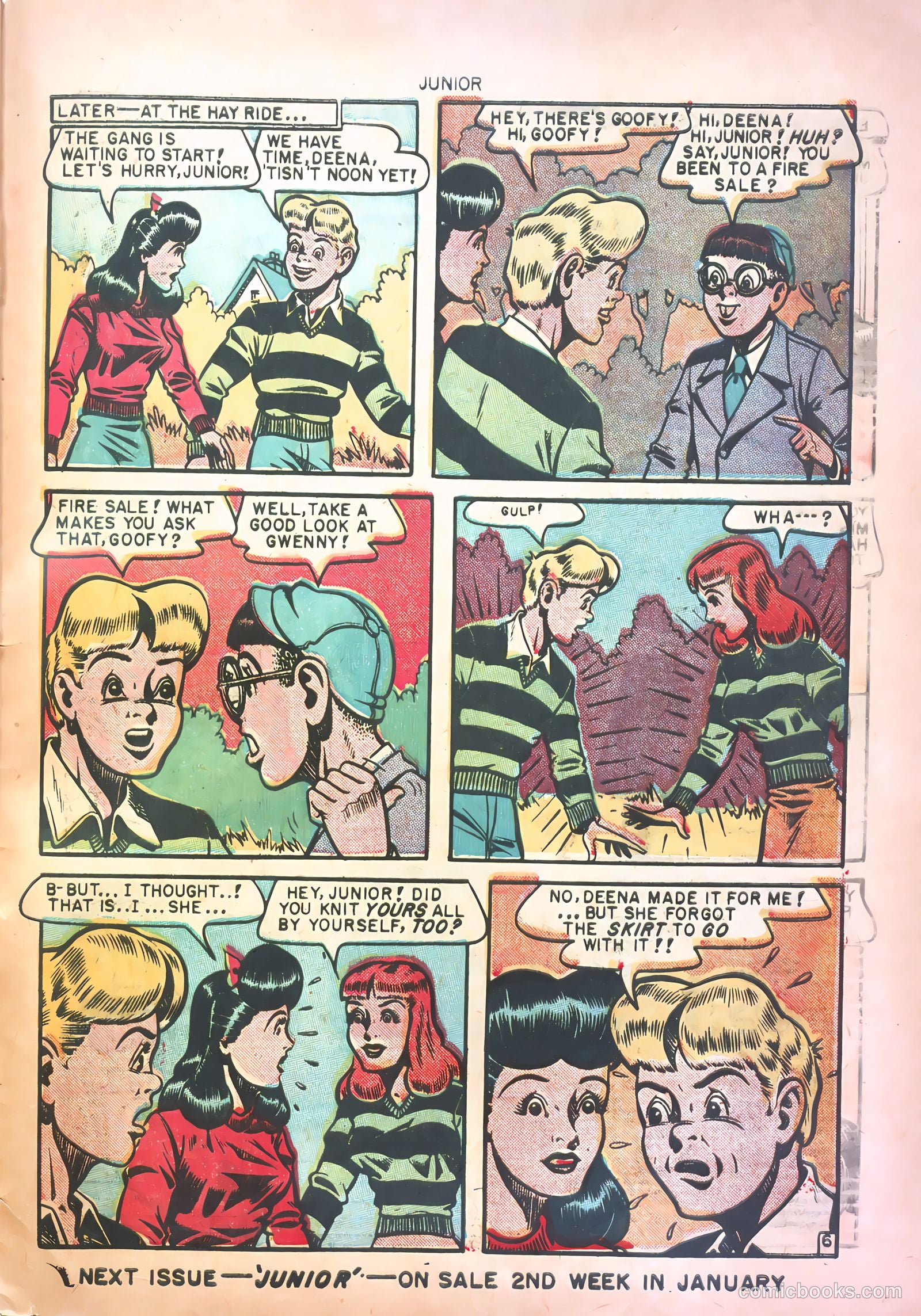 Junior [Junior Comics] #11 (1948) — page 33 of 36
