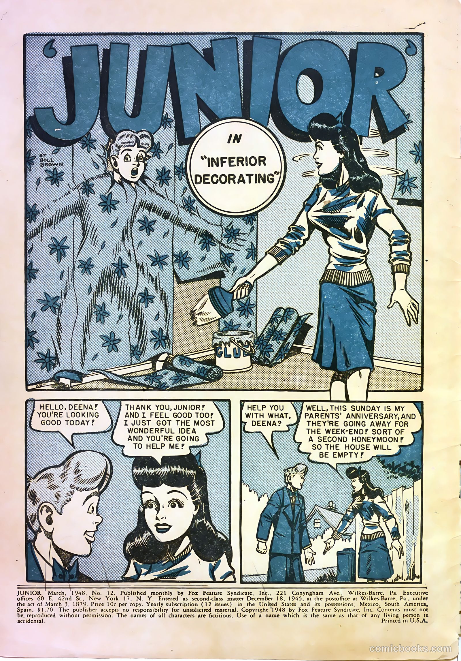 Junior [Junior Comics] #12 (1948) — page 2 of 36
