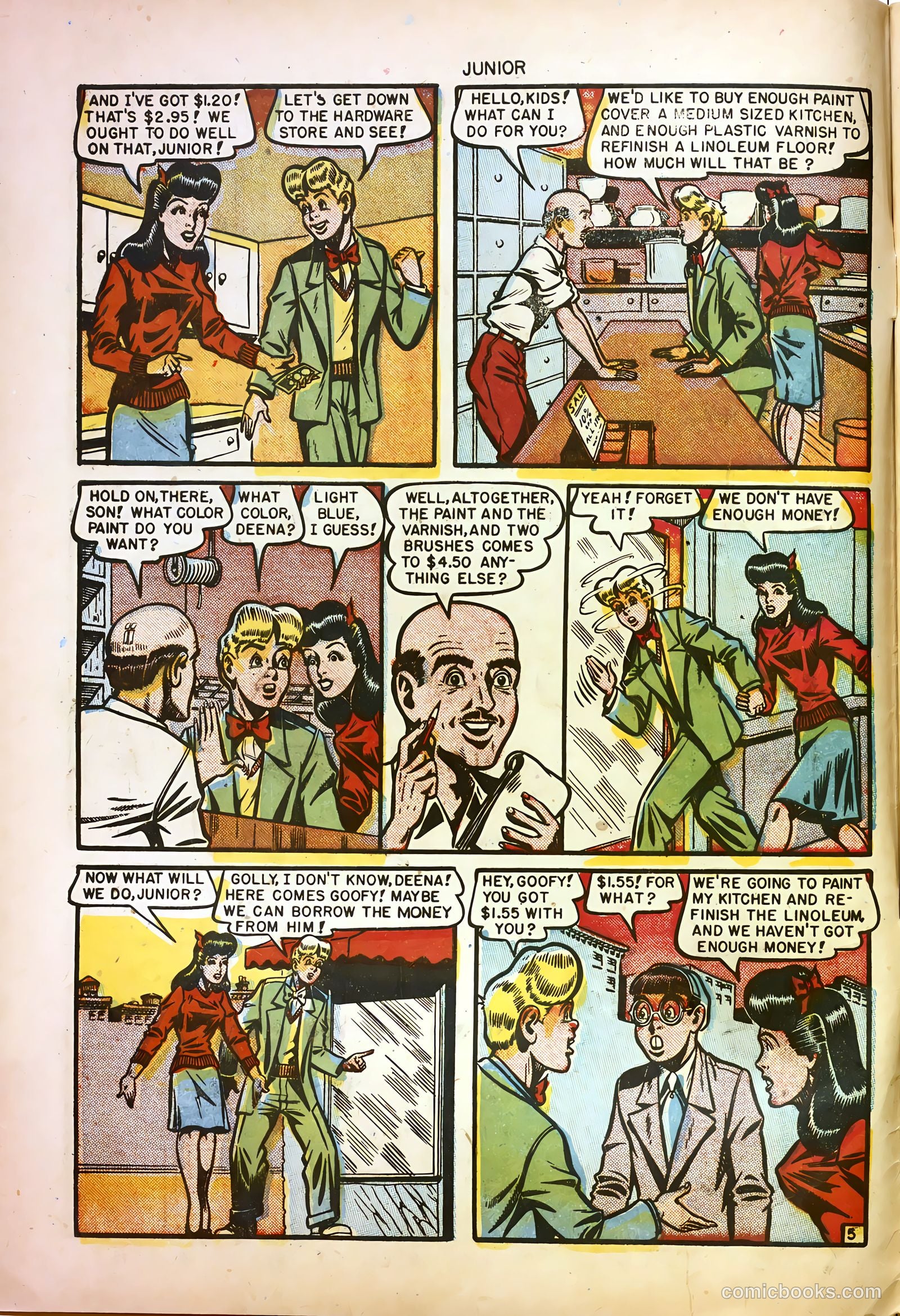 Junior [Junior Comics] #12 (1948) — page 6 of 36
