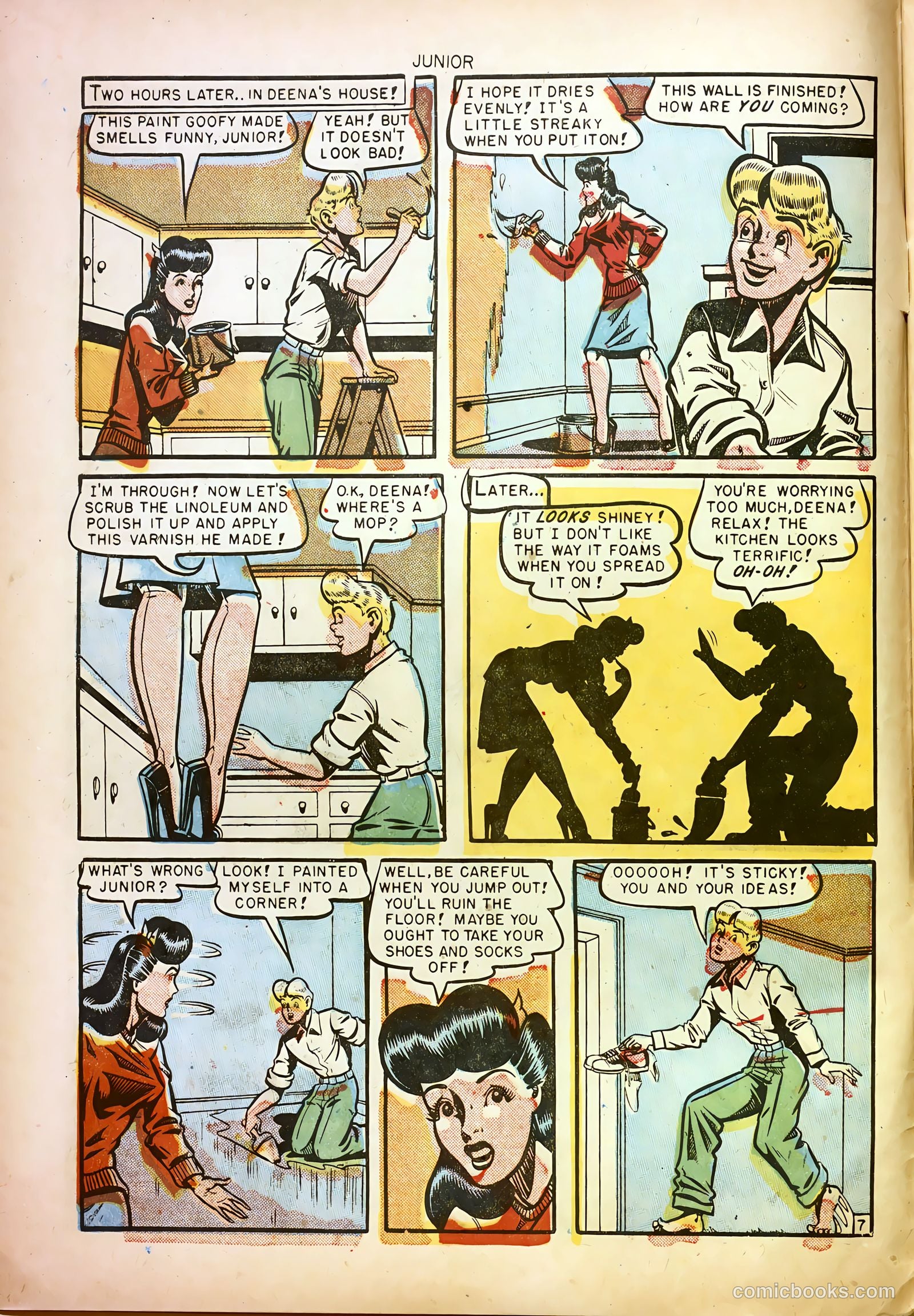 Junior [Junior Comics] #12 (1948) — page 8 of 36