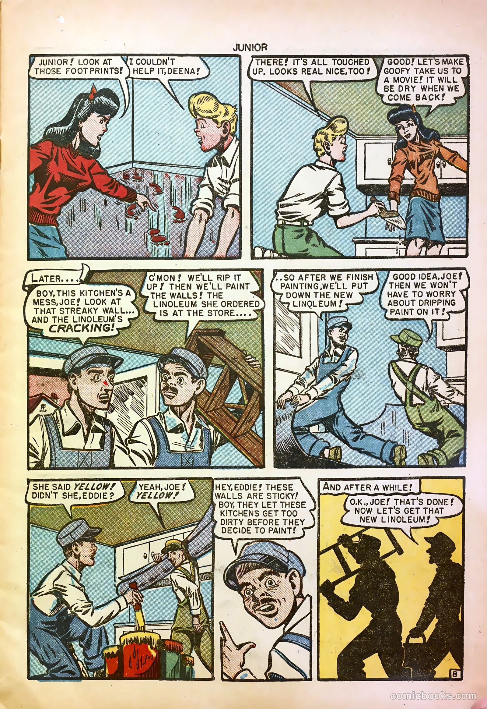 Junior [Junior Comics] #12 (1948) — page 9 of 36