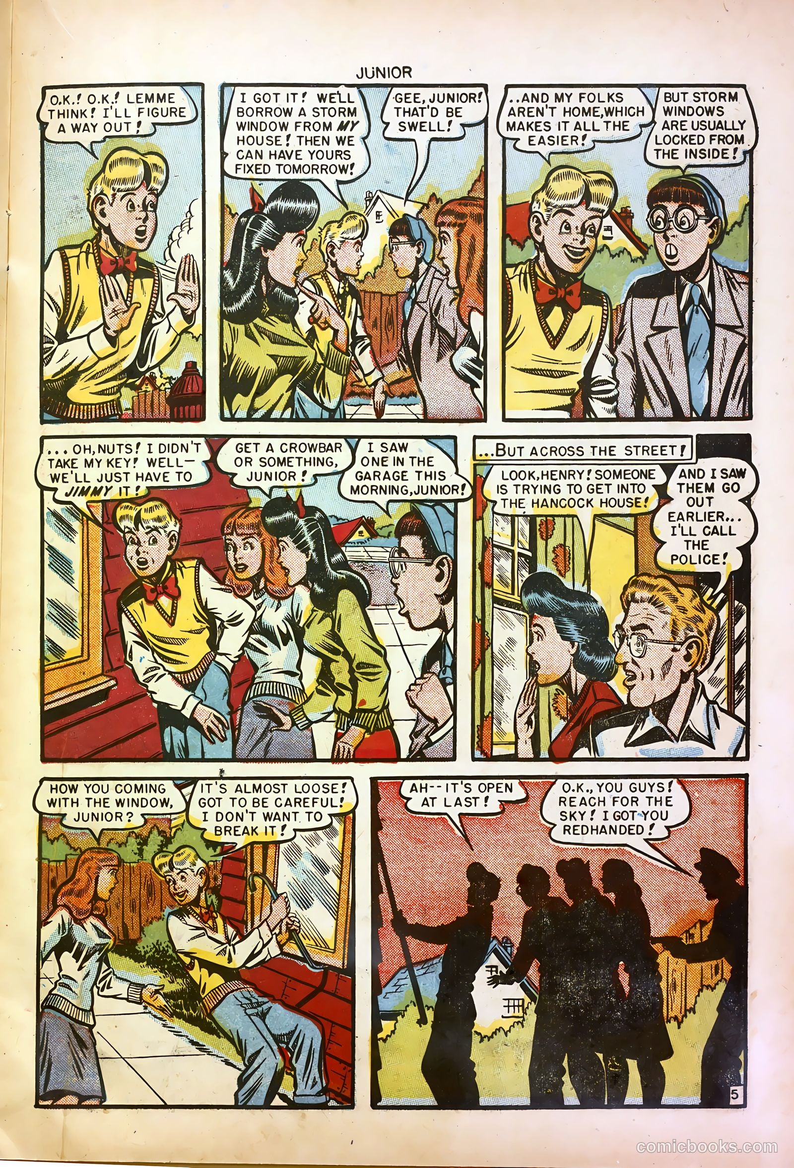 Junior [Junior Comics] #12 (1948) — page 15 of 36