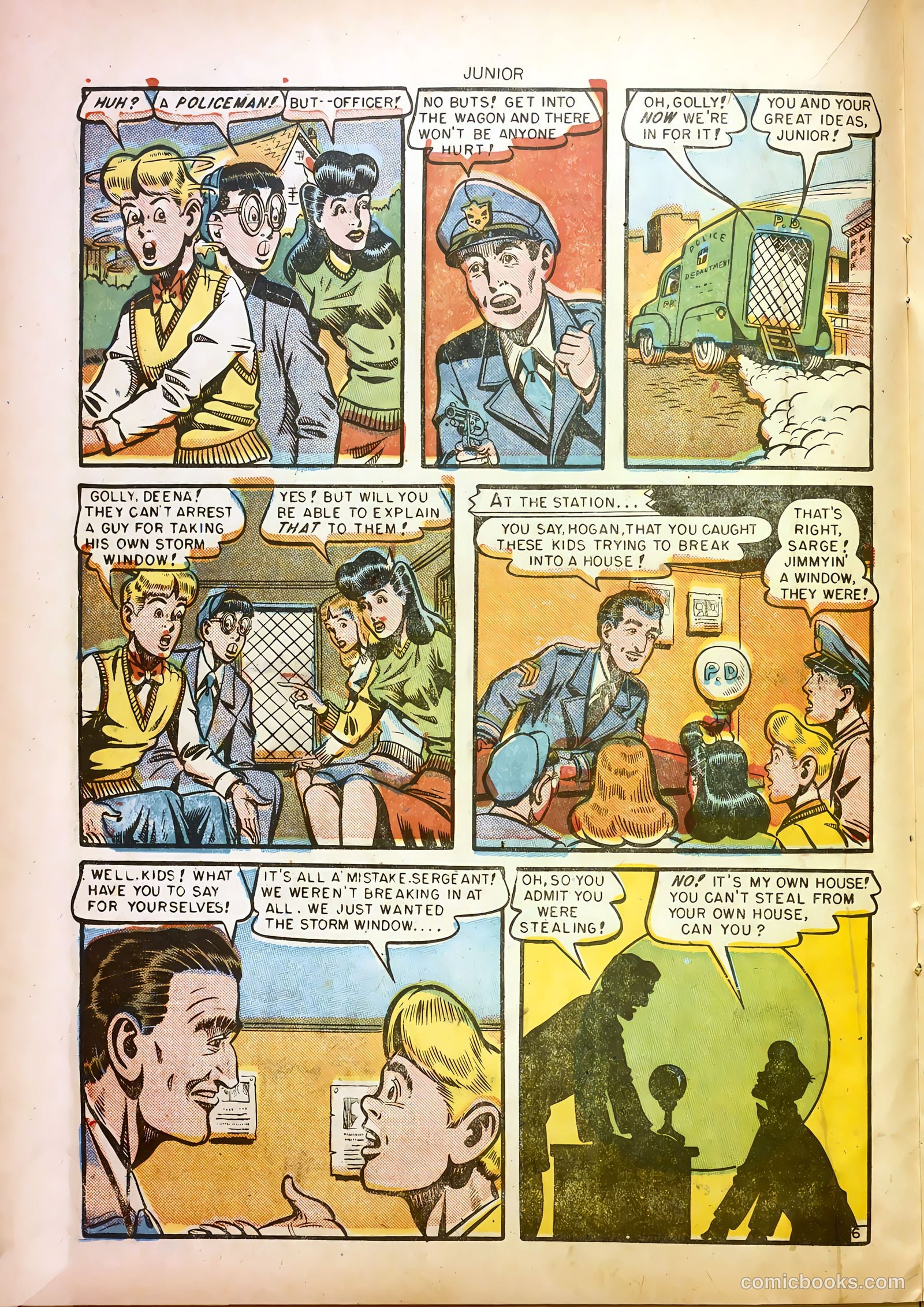Junior [Junior Comics] #12 (1948) — page 16 of 36