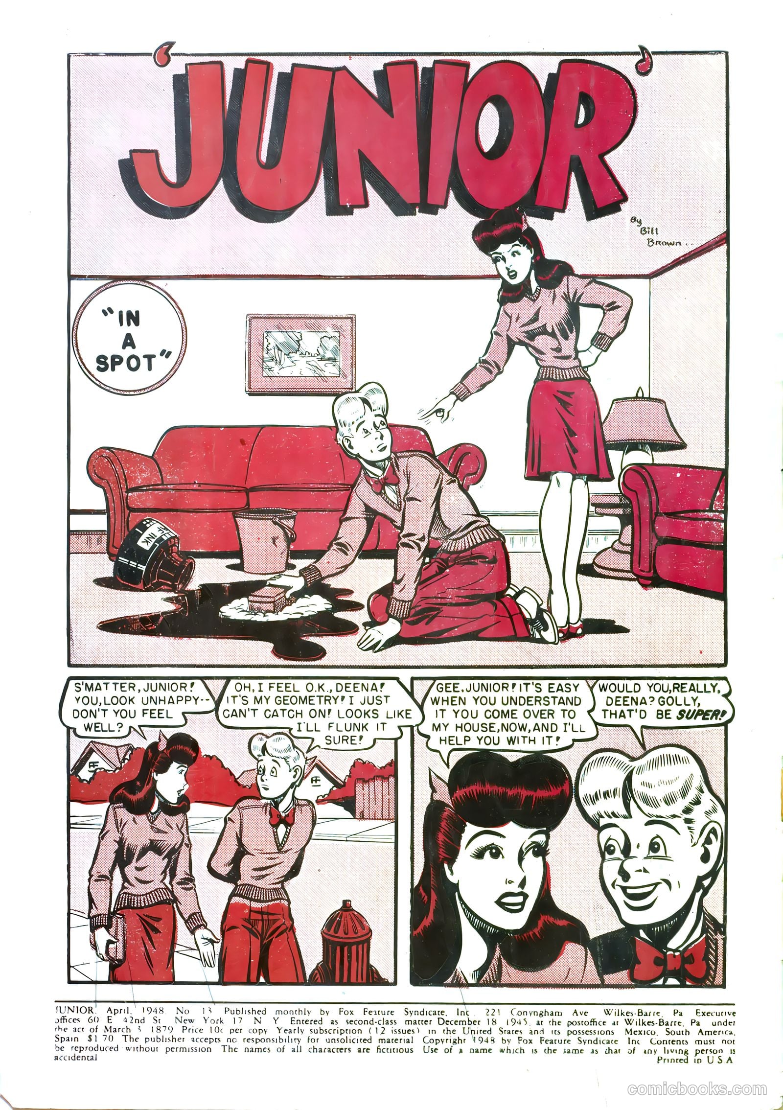 Junior [Junior Comics] #13 (1948) — page 2 of 36