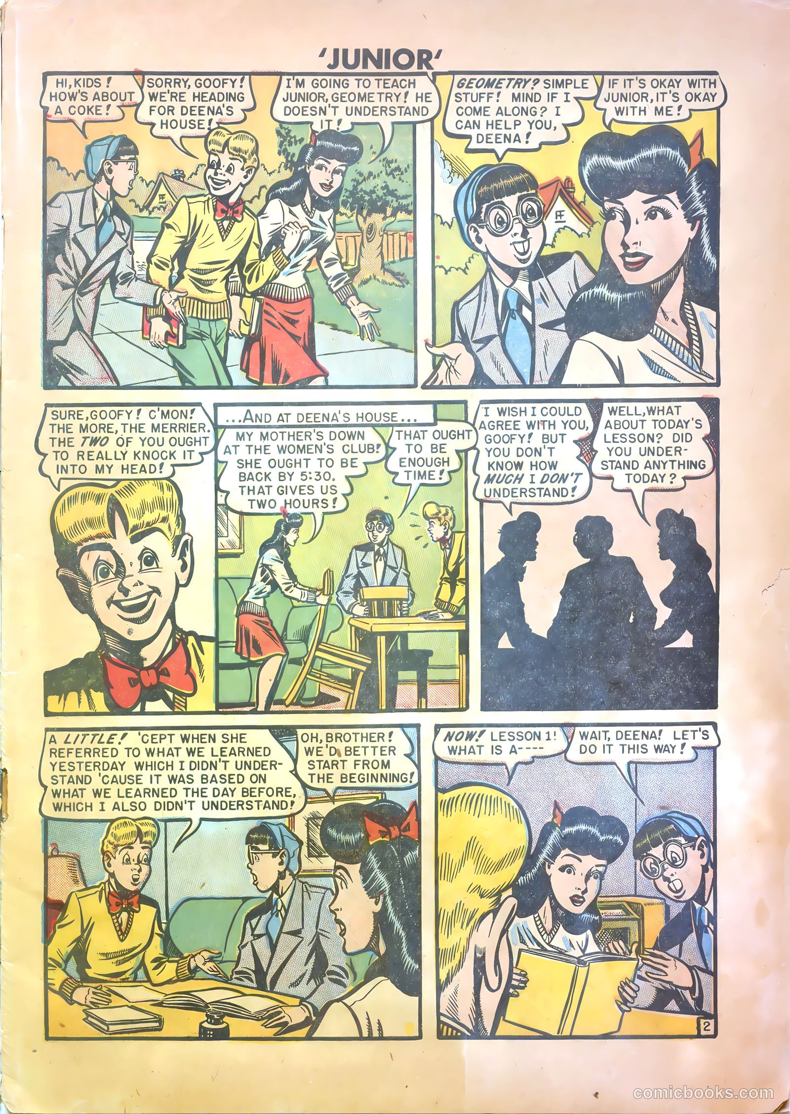 Junior [Junior Comics] #13 (1948) — page 3 of 36