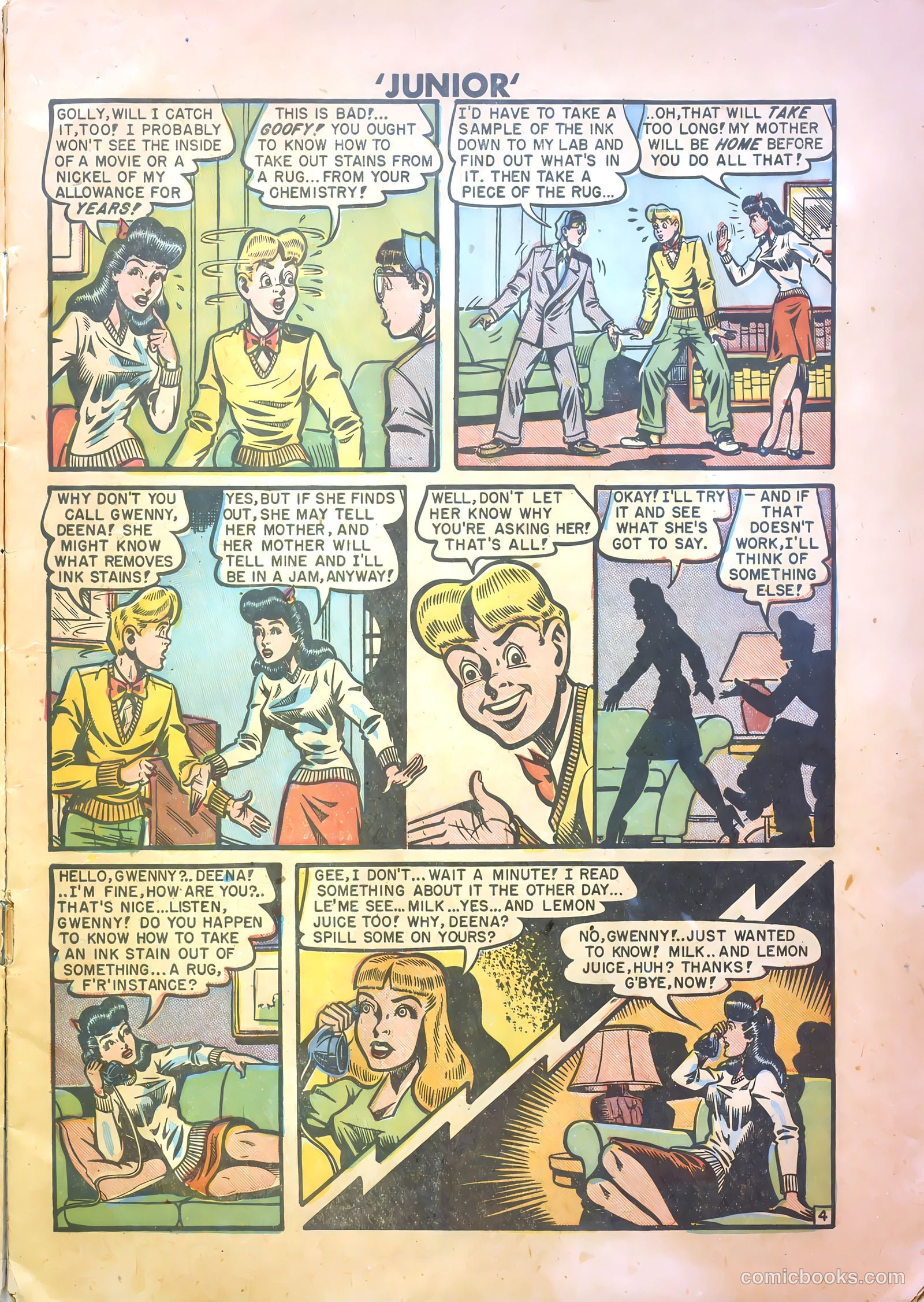 Junior [Junior Comics] #13 (1948) — page 5 of 36