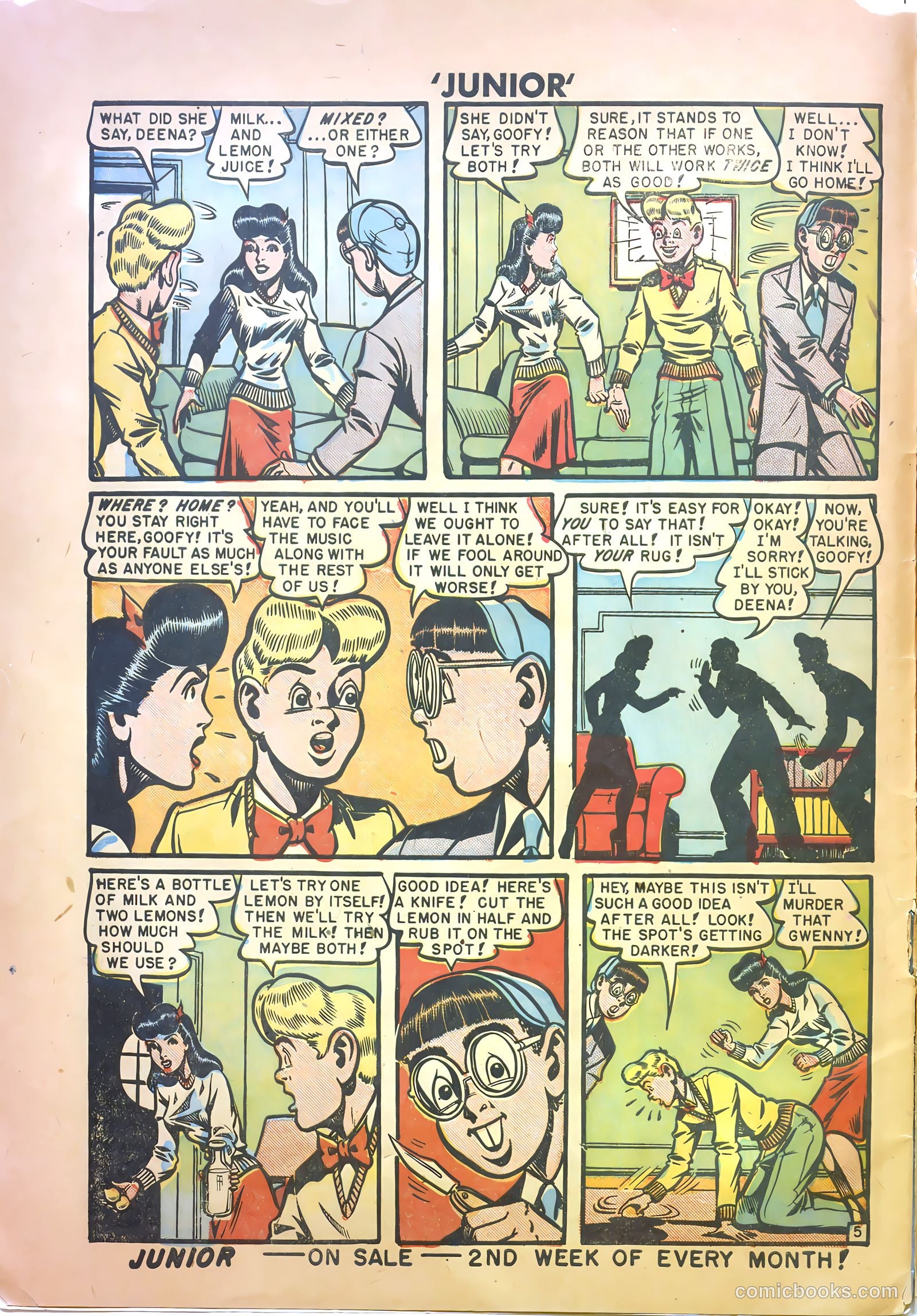 Junior [Junior Comics] #13 (1948) — page 6 of 36