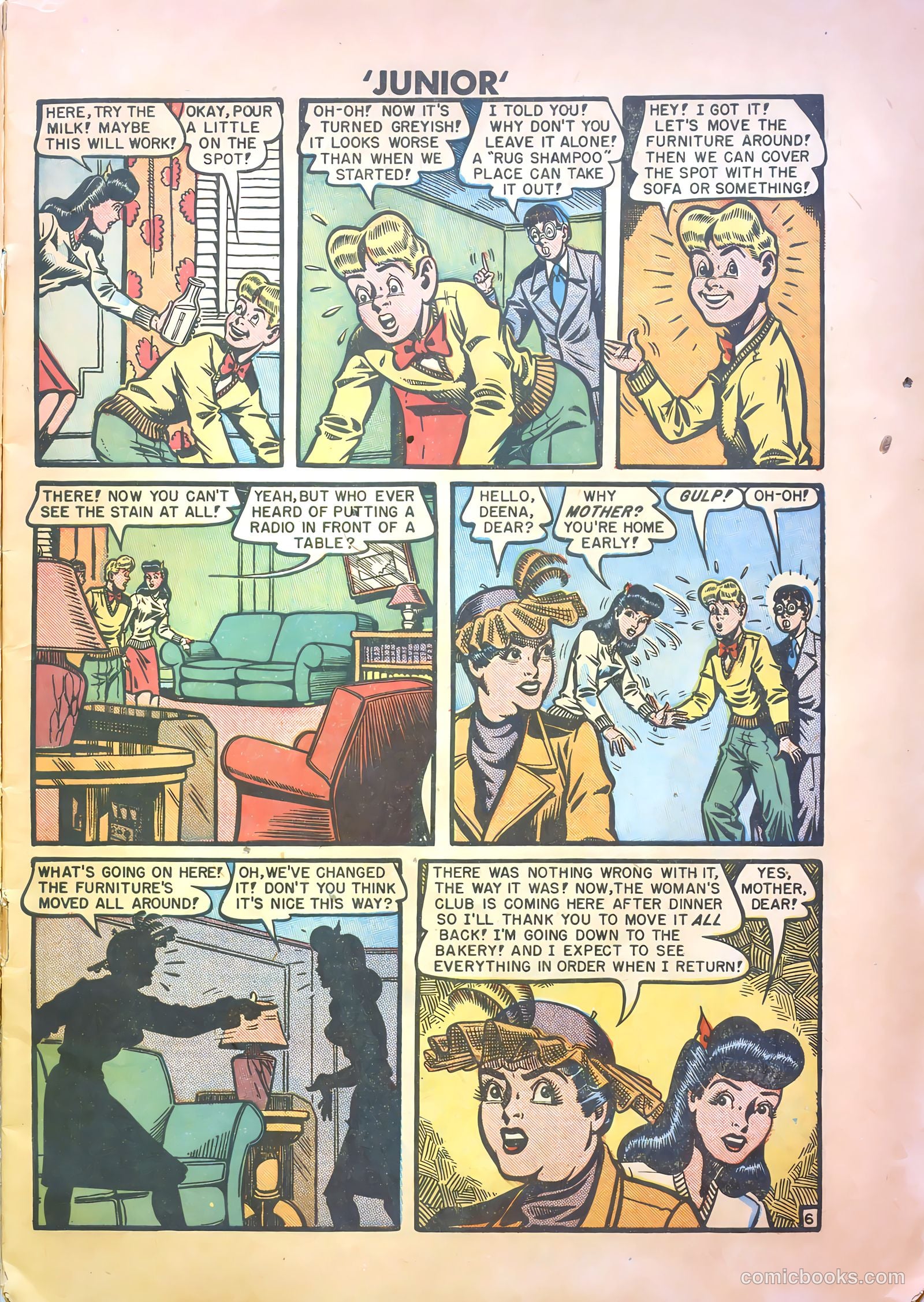 Junior [Junior Comics] #13 (1948) — page 7 of 36