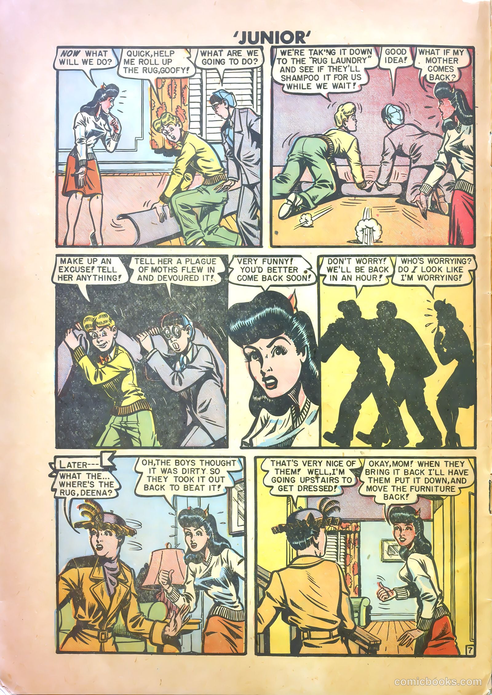 Junior [Junior Comics] #13 (1948) — page 8 of 36