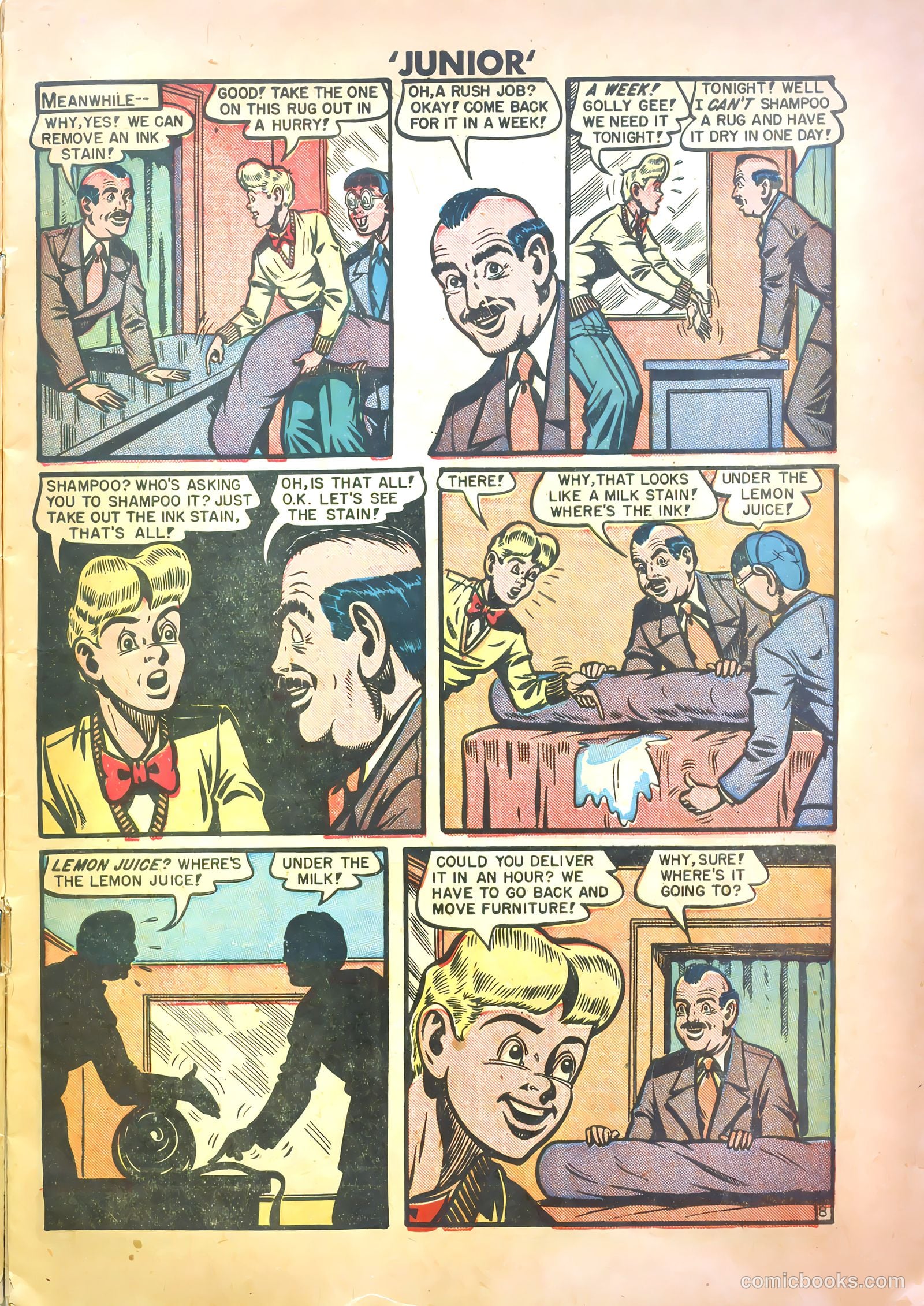 Junior [Junior Comics] #13 (1948) — page 9 of 36