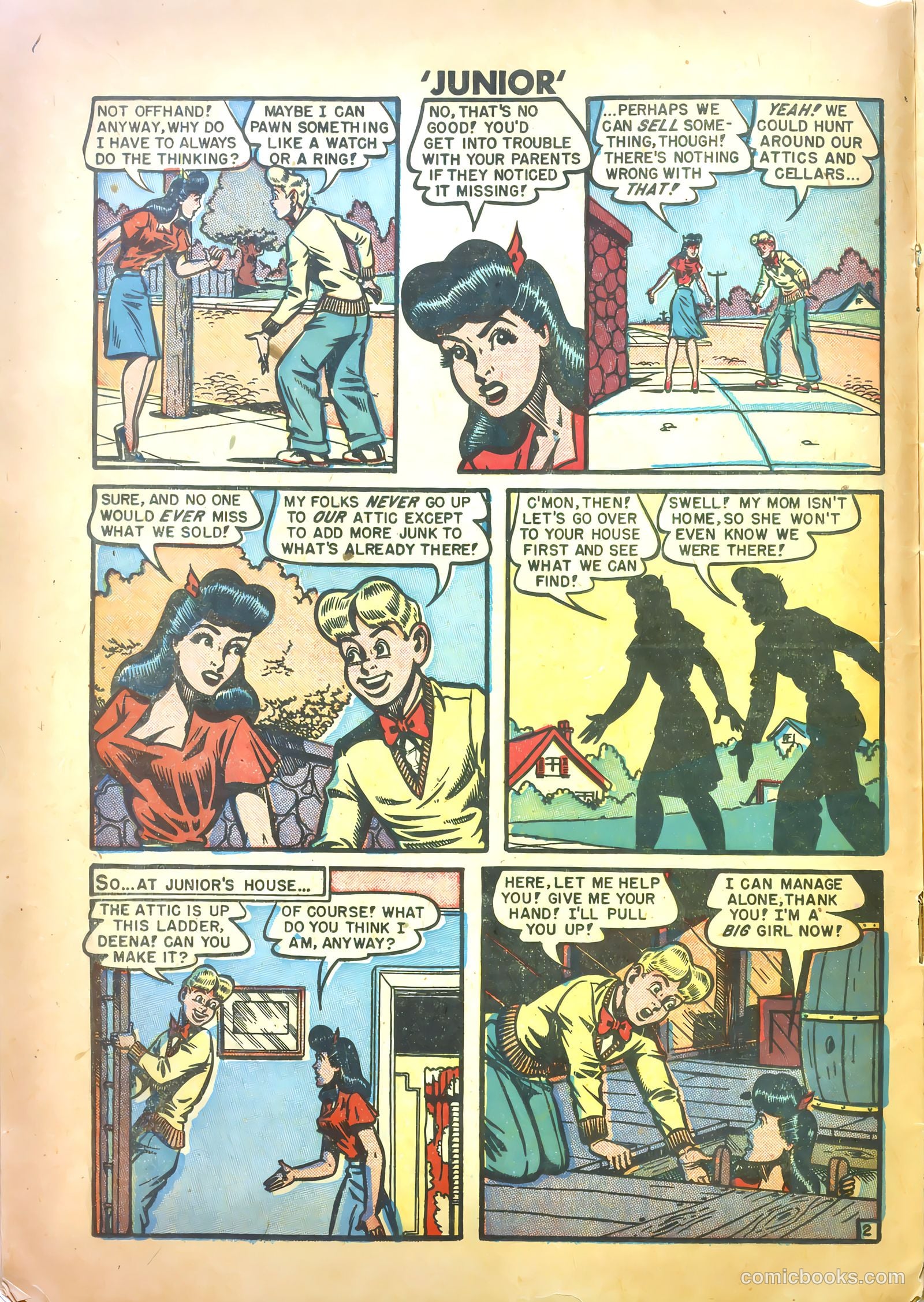 Junior [Junior Comics] #13 (1948) — page 12 of 36