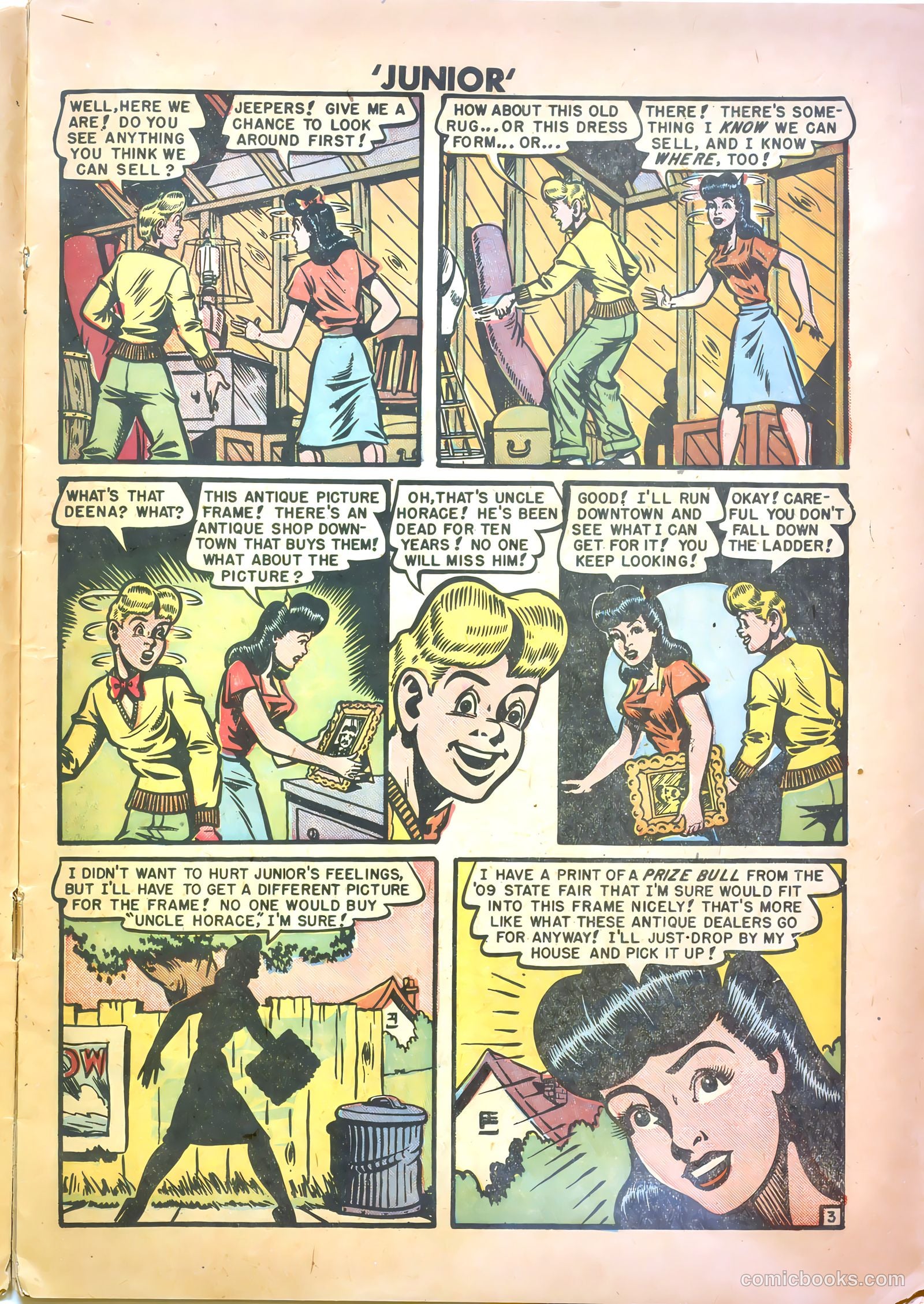 Junior [Junior Comics] #13 (1948) — page 13 of 36