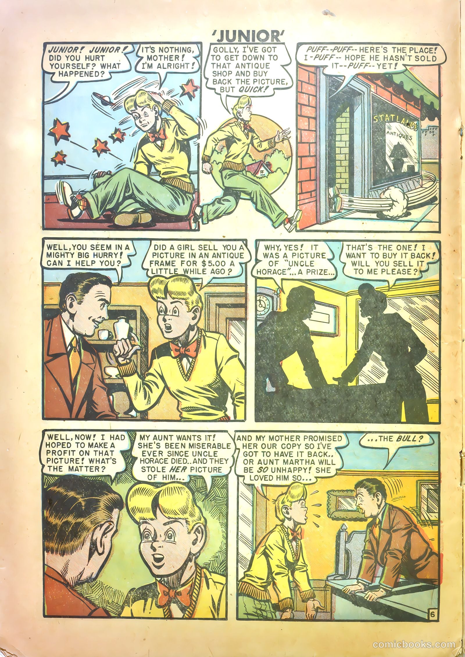 Junior [Junior Comics] #13 (1948) — page 16 of 36