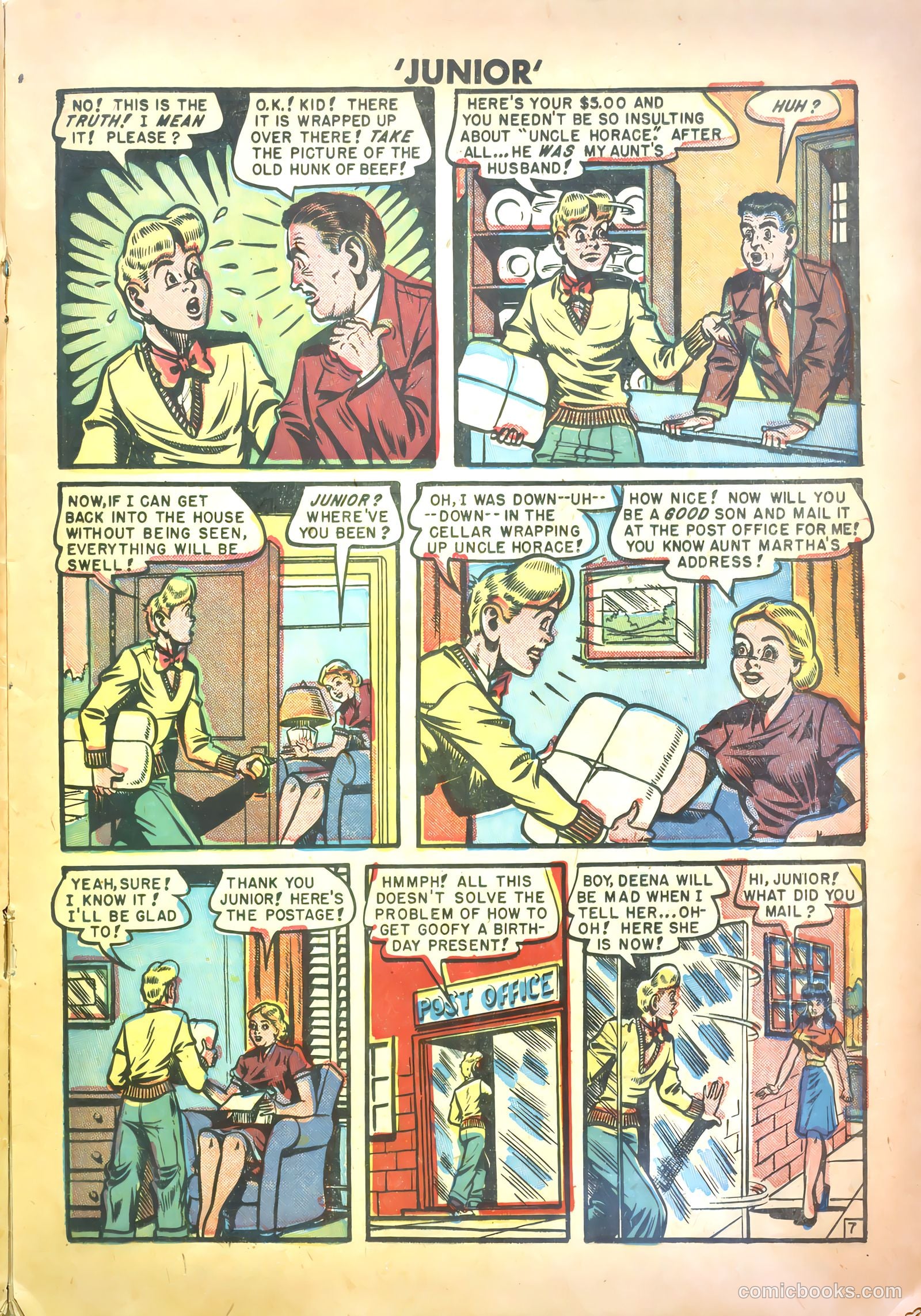 Junior [Junior Comics] #13 (1948) — page 17 of 36