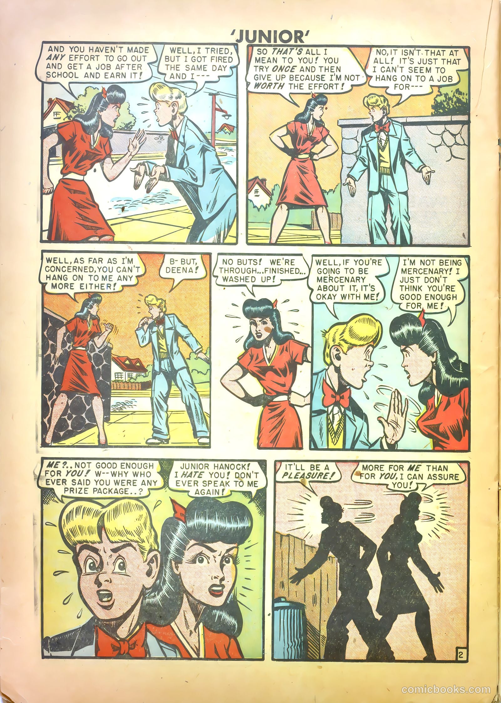 Junior [Junior Comics] #13 (1948) — page 22 of 36