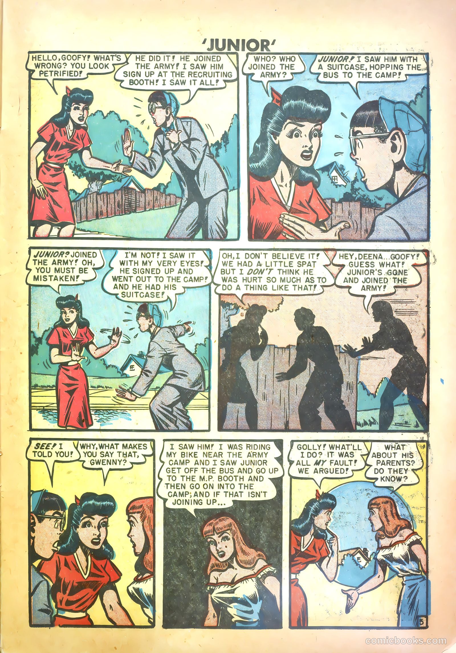 Junior [Junior Comics] #13 (1948) — page 25 of 36