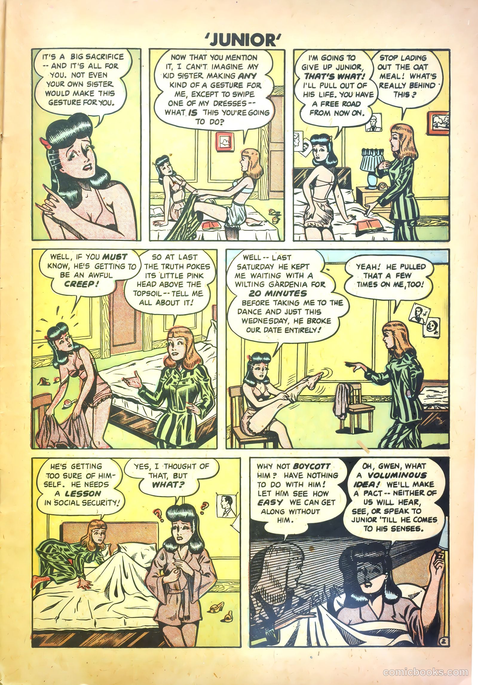 Junior [Junior Comics] #13 (1948) — page 29 of 36