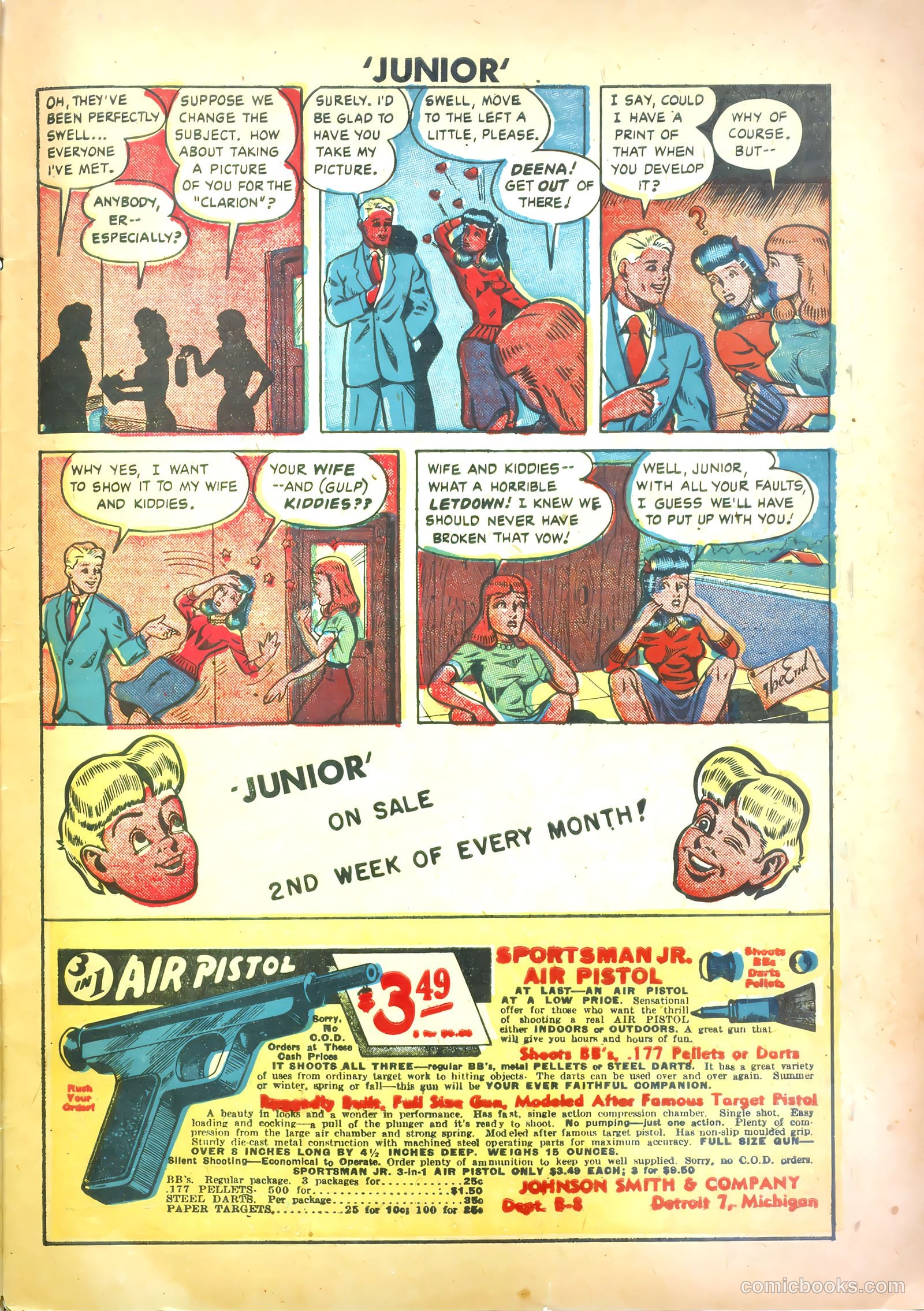 Junior [Junior Comics] #13 (1948) — page 33 of 36