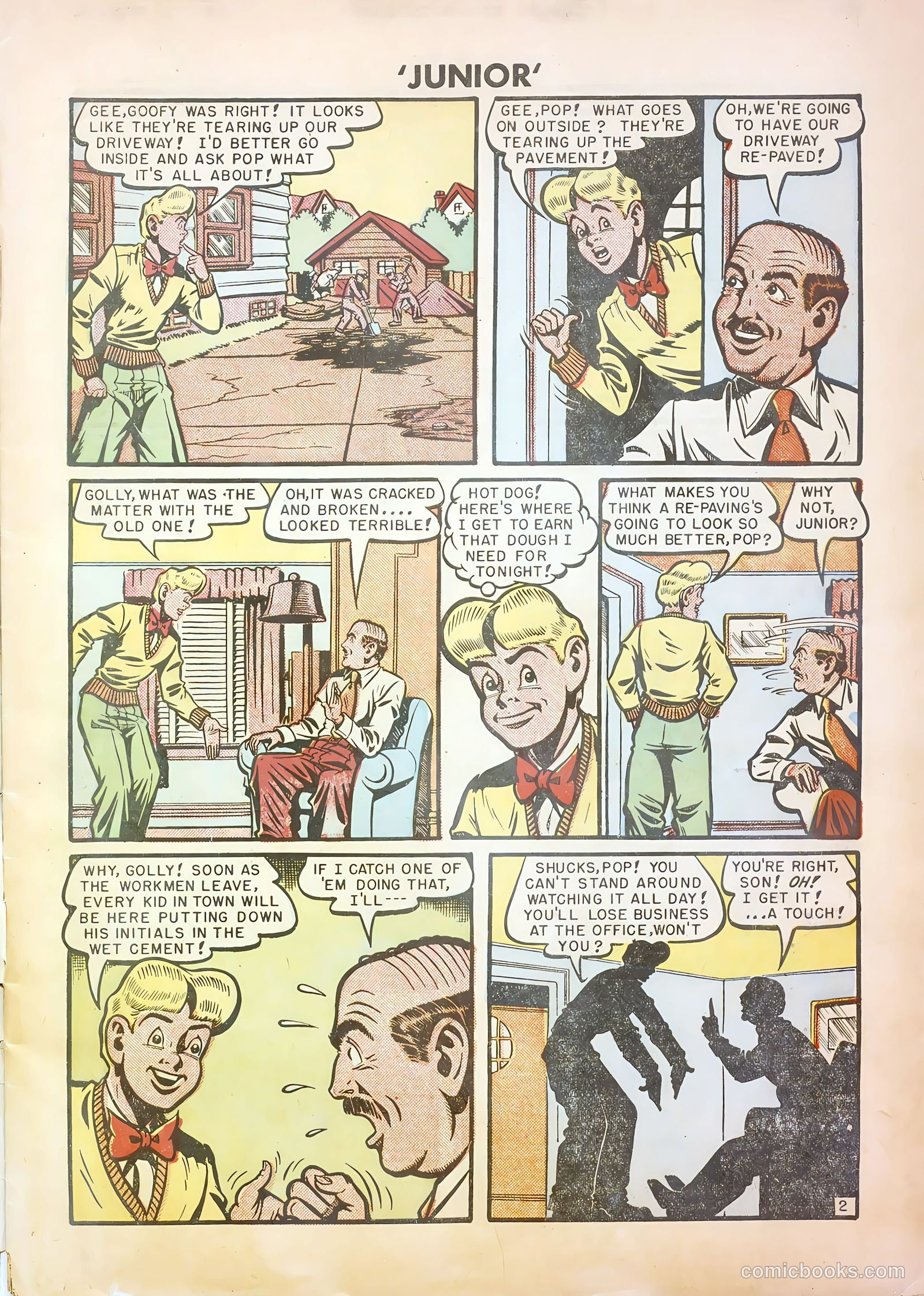 Junior [Junior Comics] #14 (1948) — page 3 of 37