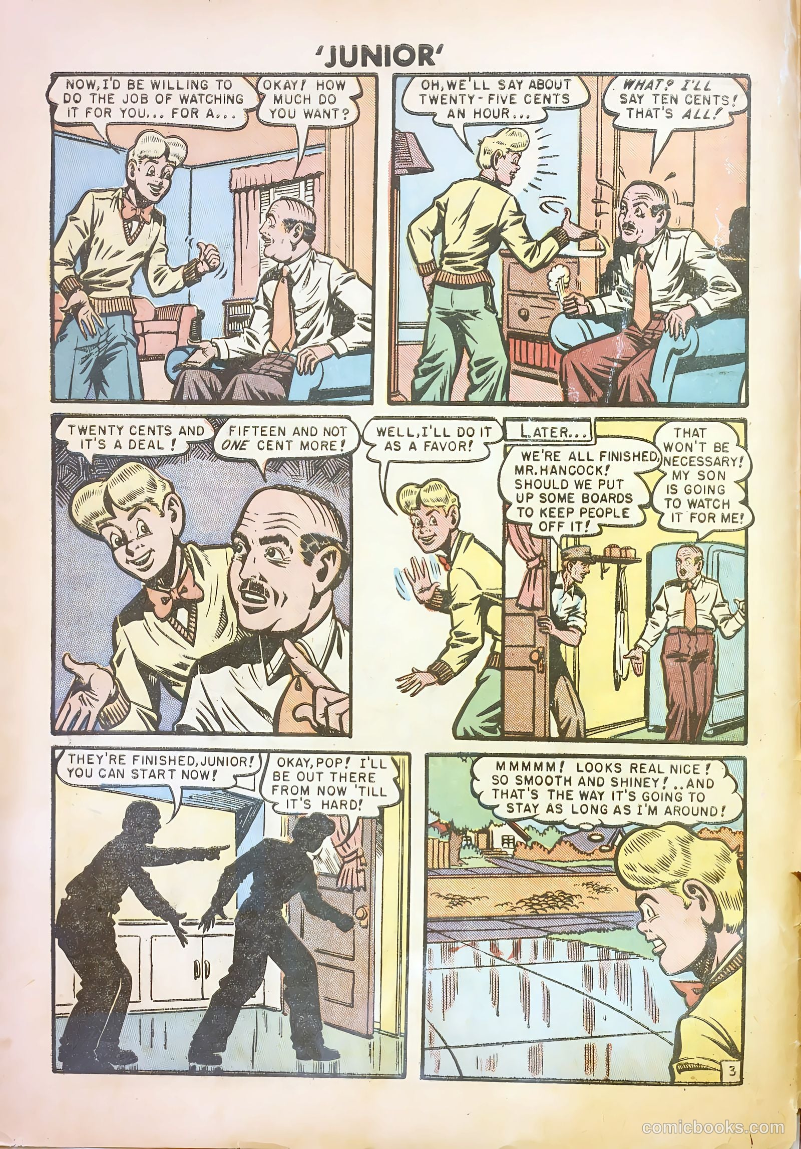 Junior [Junior Comics] #14 (1948) — page 4 of 37