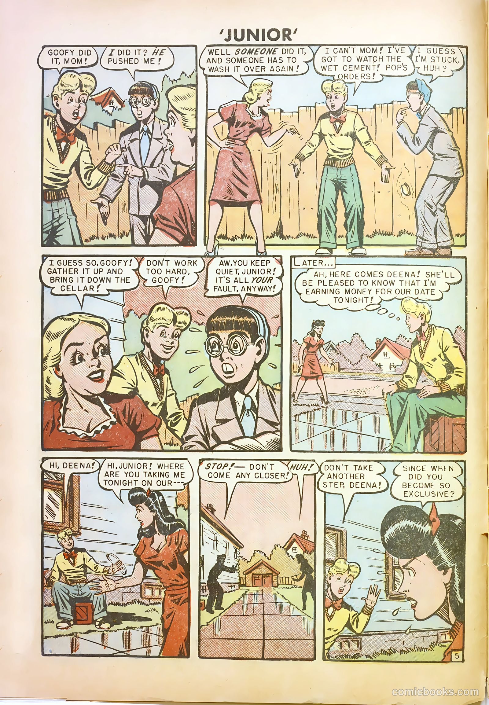 Junior [Junior Comics] #14 (1948) — page 6 of 37