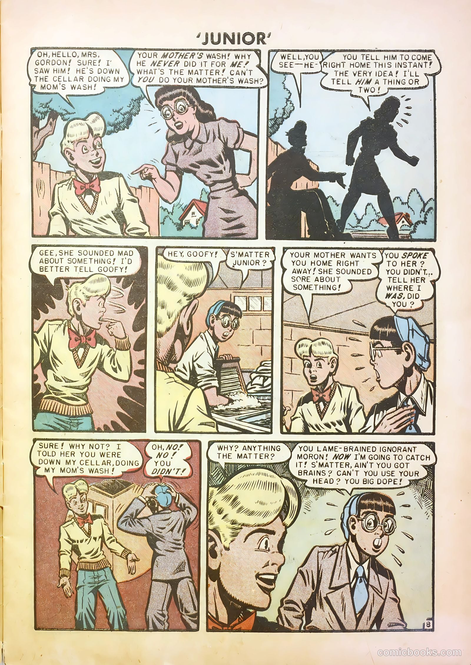 Junior [Junior Comics] #14 (1948) — page 9 of 37