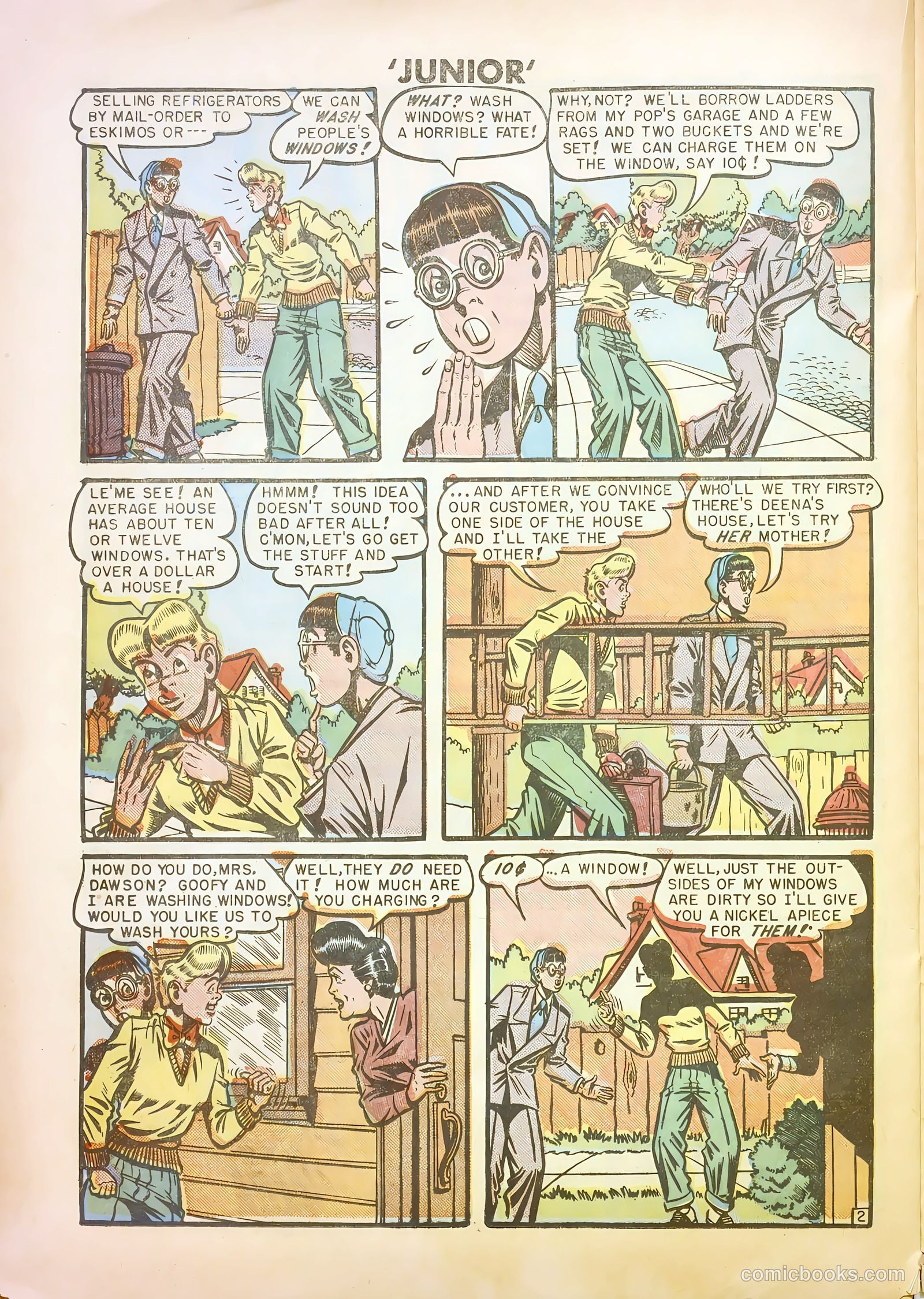 Junior [Junior Comics] #14 (1948) — page 22 of 37