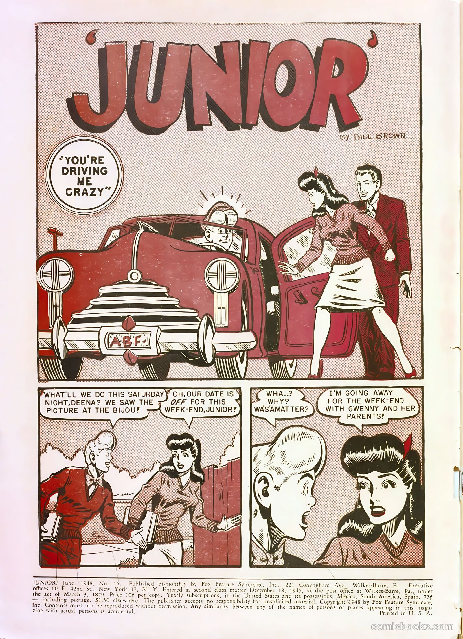 Junior [Junior Comics] #15 (1948) — page 2 of 36
