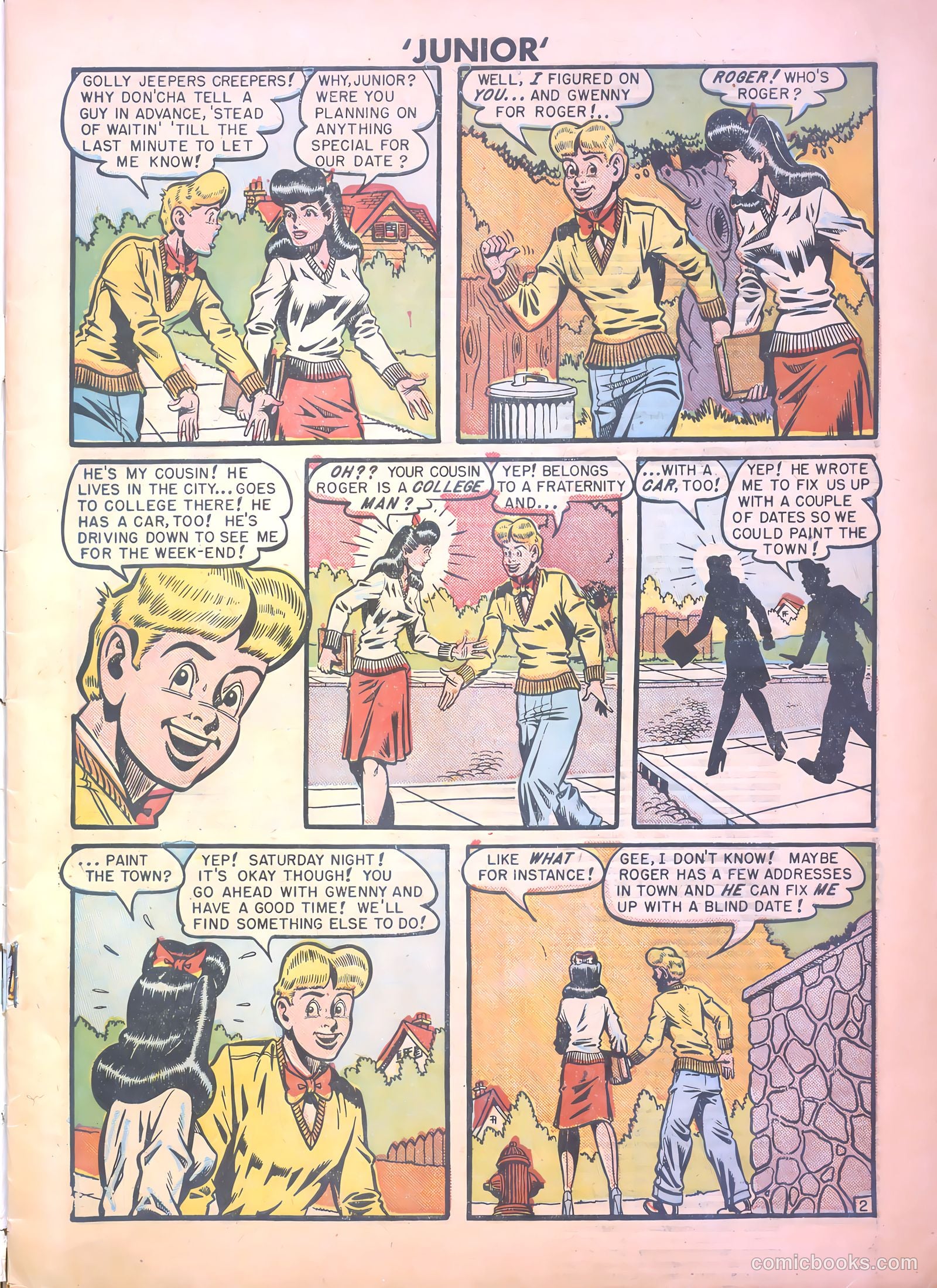 Junior [Junior Comics] #15 (1948) — page 3 of 36