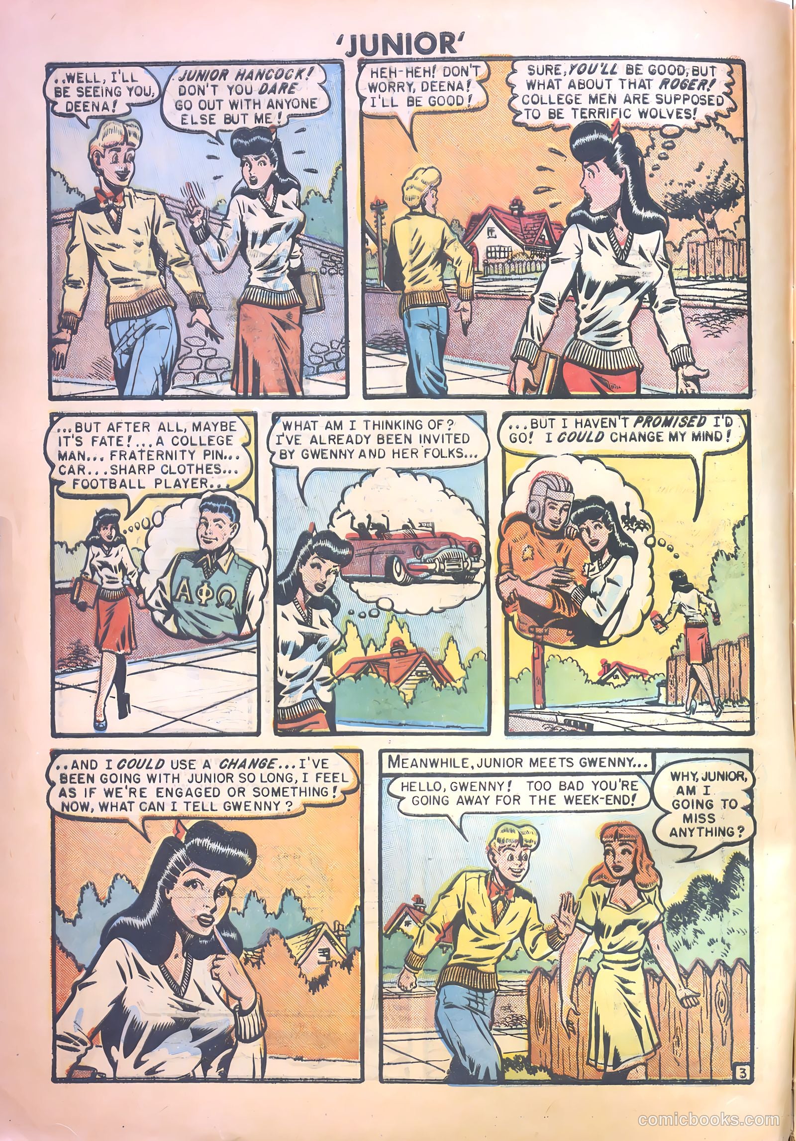 Junior [Junior Comics] #15 (1948) — page 4 of 36