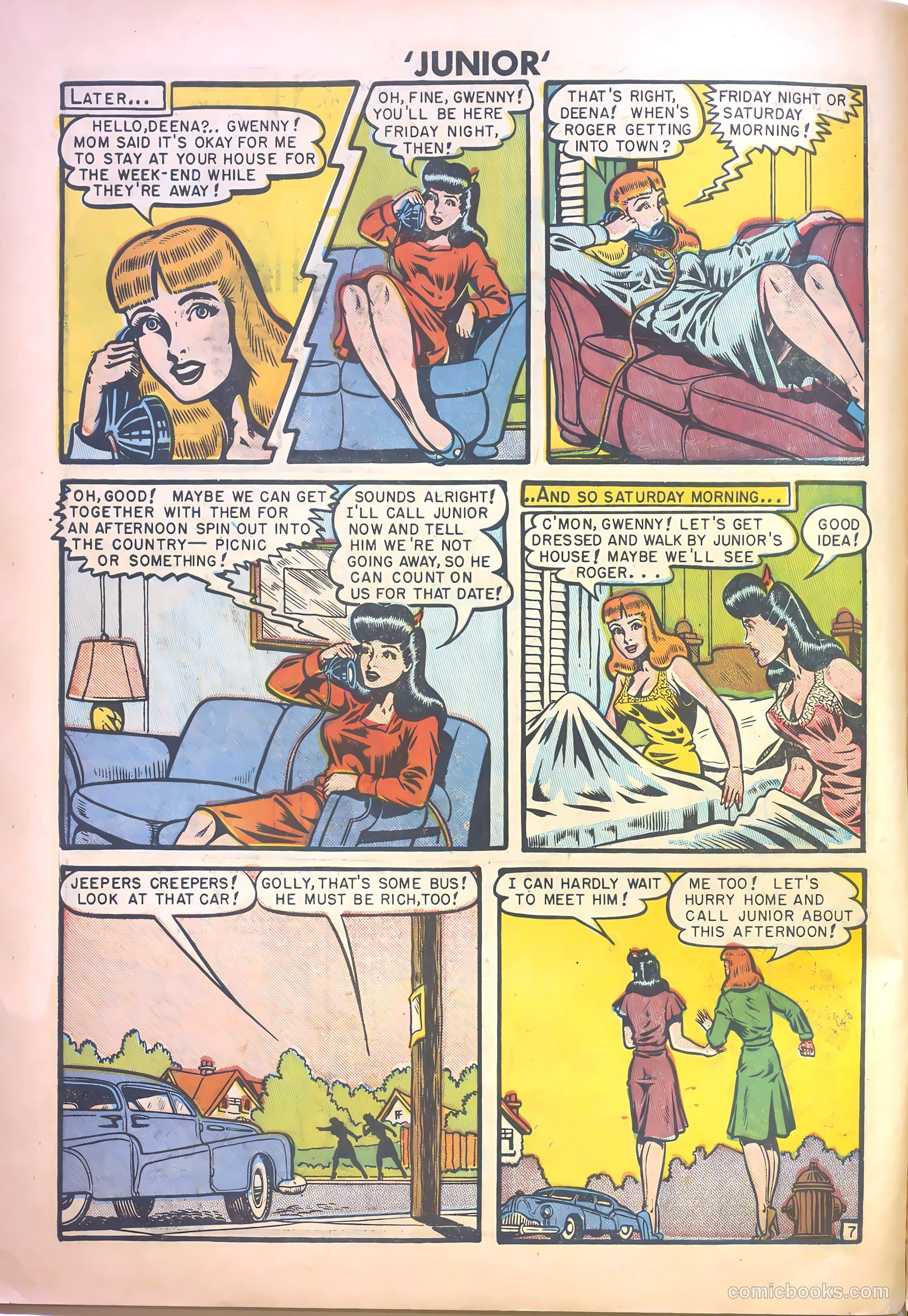 Junior [Junior Comics] #15 (1948) — page 8 of 36