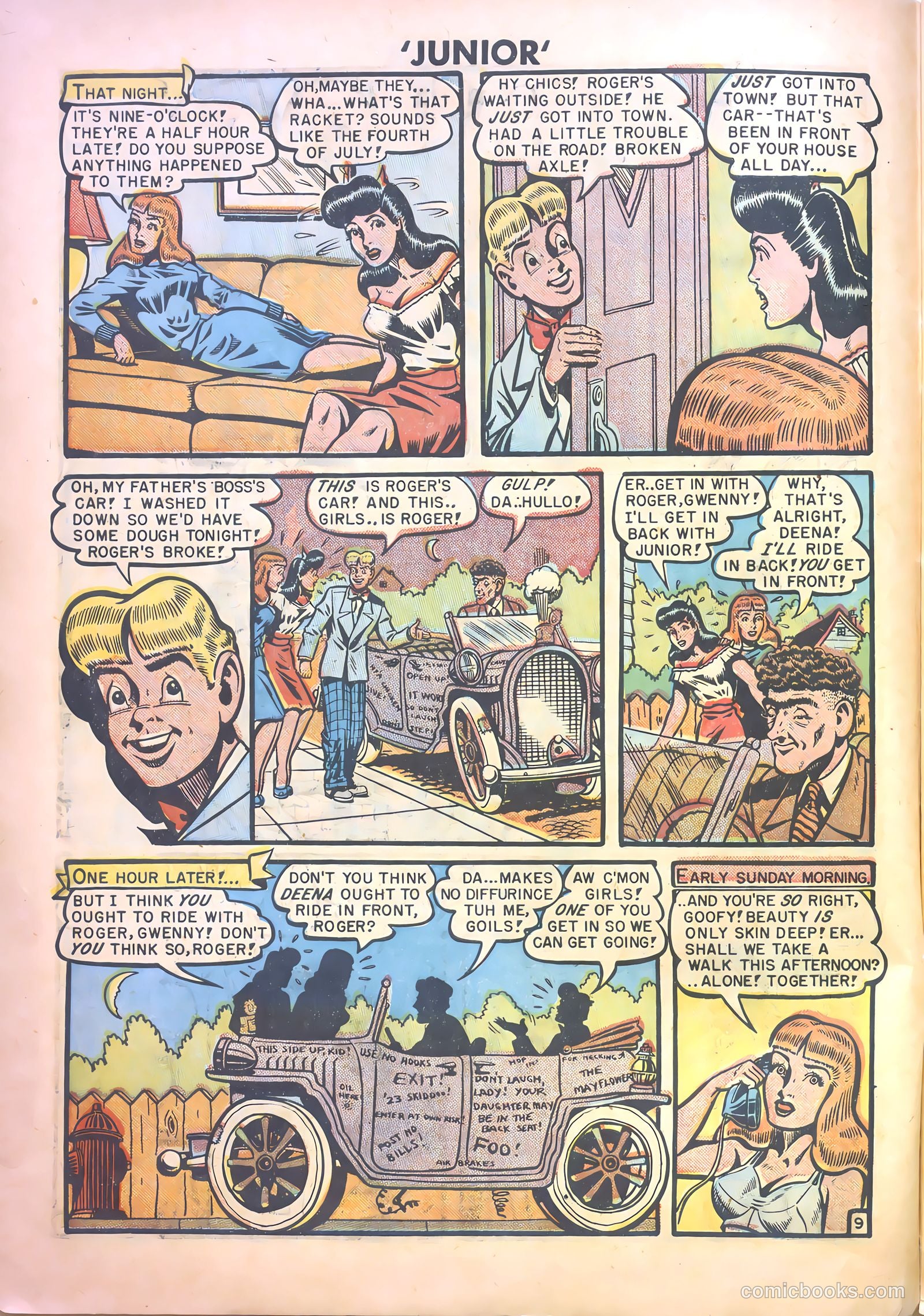 Junior [Junior Comics] #15 (1948) — page 10 of 36