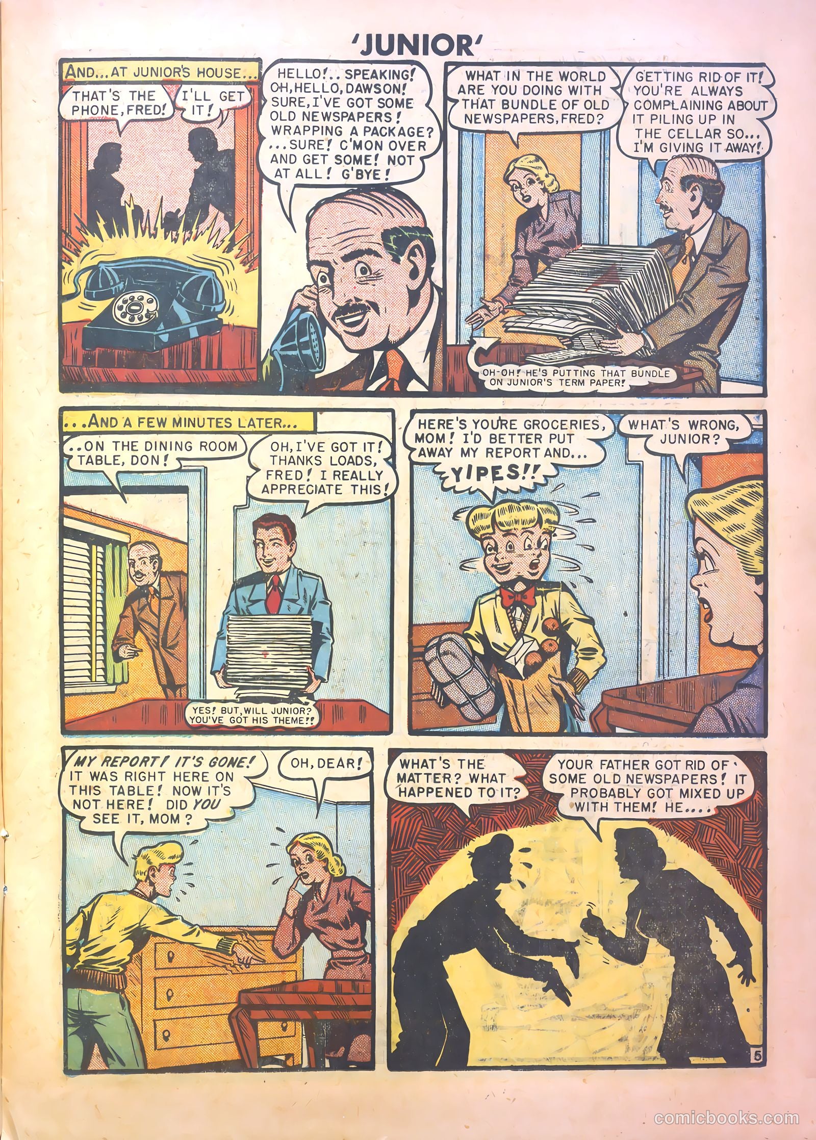Junior [Junior Comics] #15 (1948) — page 15 of 36
