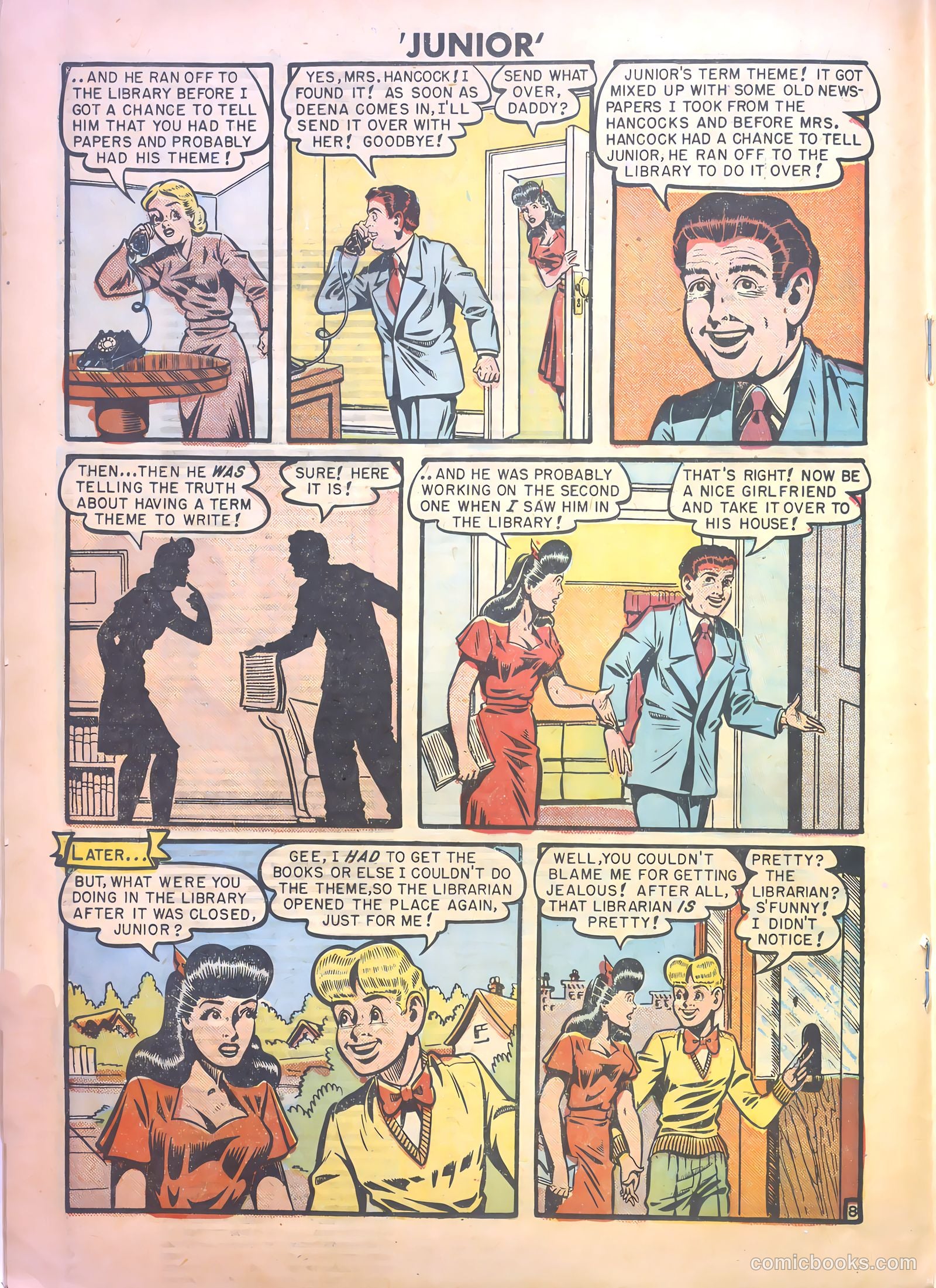 Junior [Junior Comics] #15 (1948) — page 18 of 36