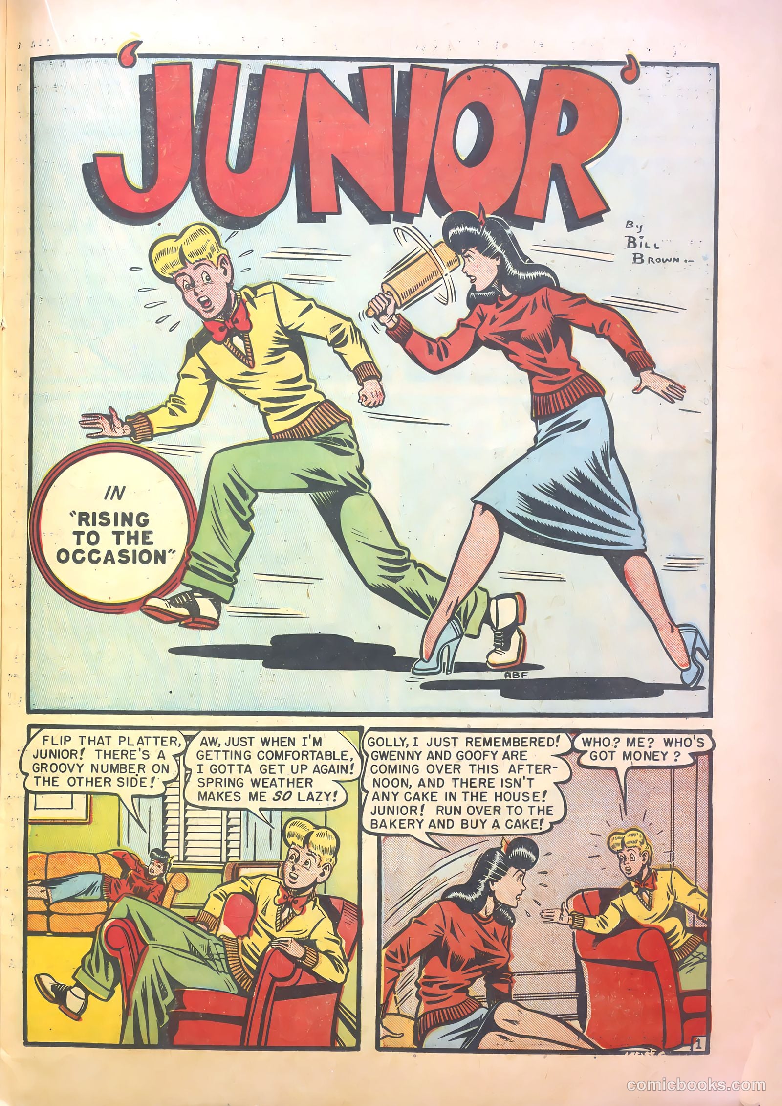 Junior [Junior Comics] #15 (1948) — page 21 of 36