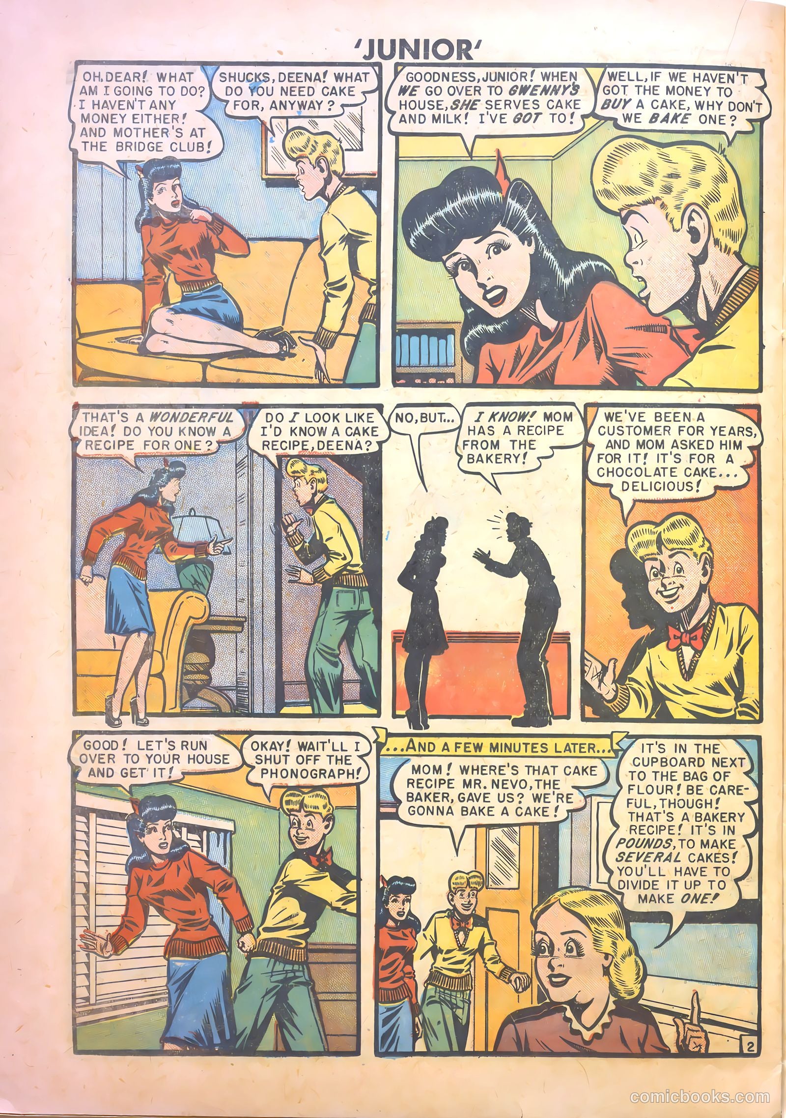 Junior [Junior Comics] #15 (1948) — page 22 of 36