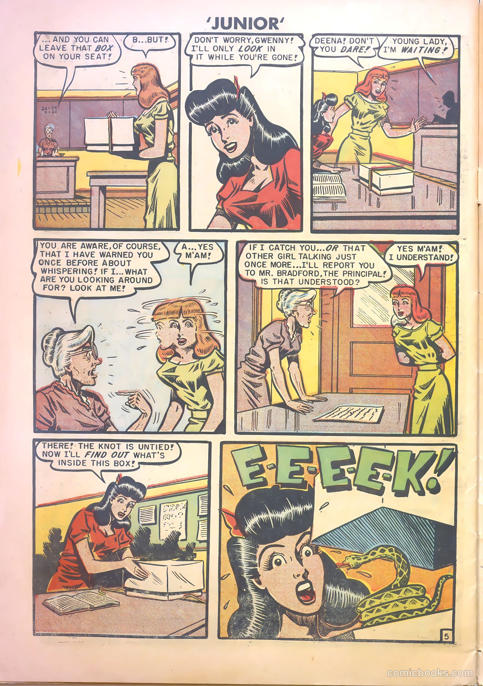 Junior [Junior Comics] #15 (1948) — page 32 of 36