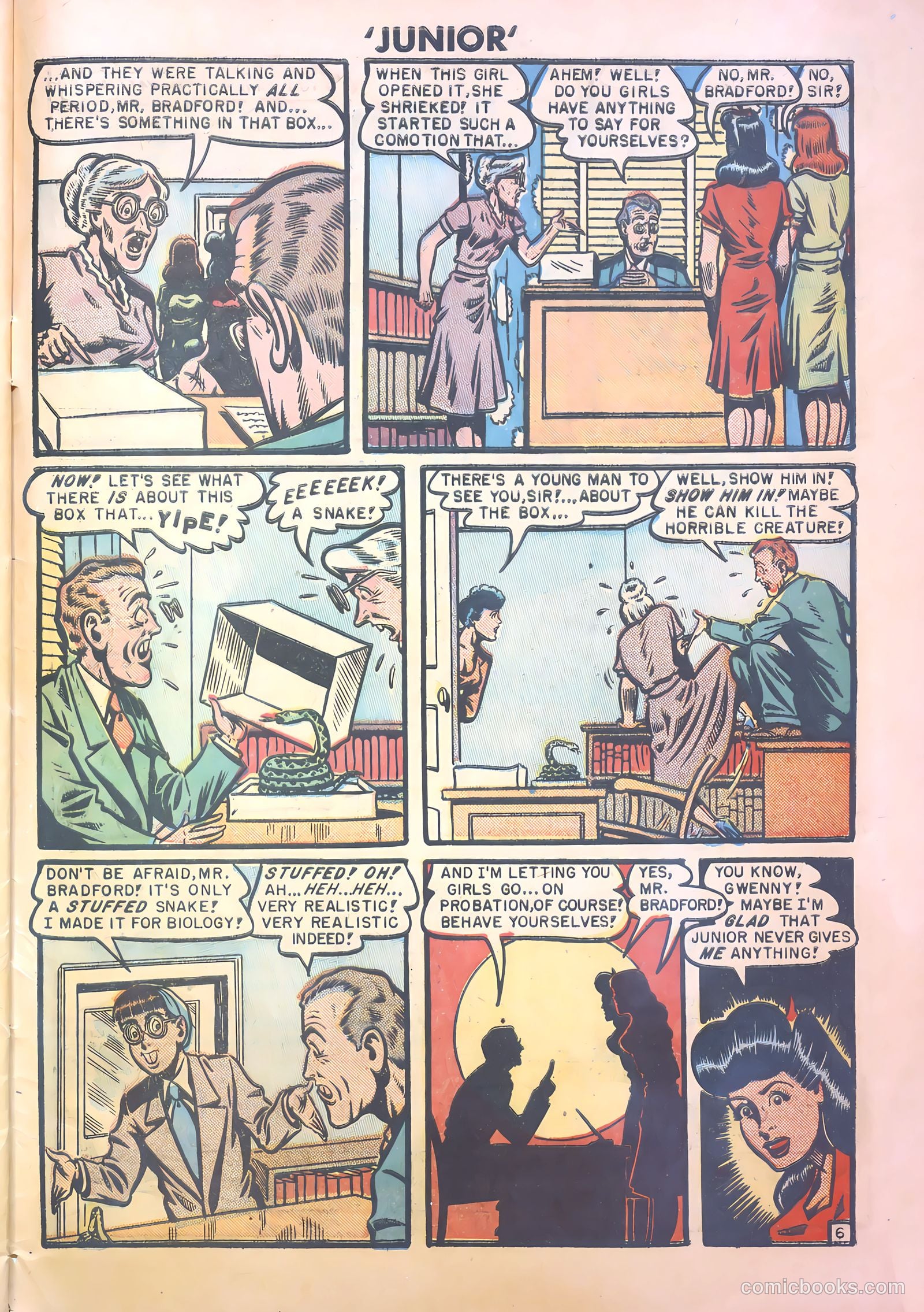Junior [Junior Comics] #15 (1948) — page 33 of 36