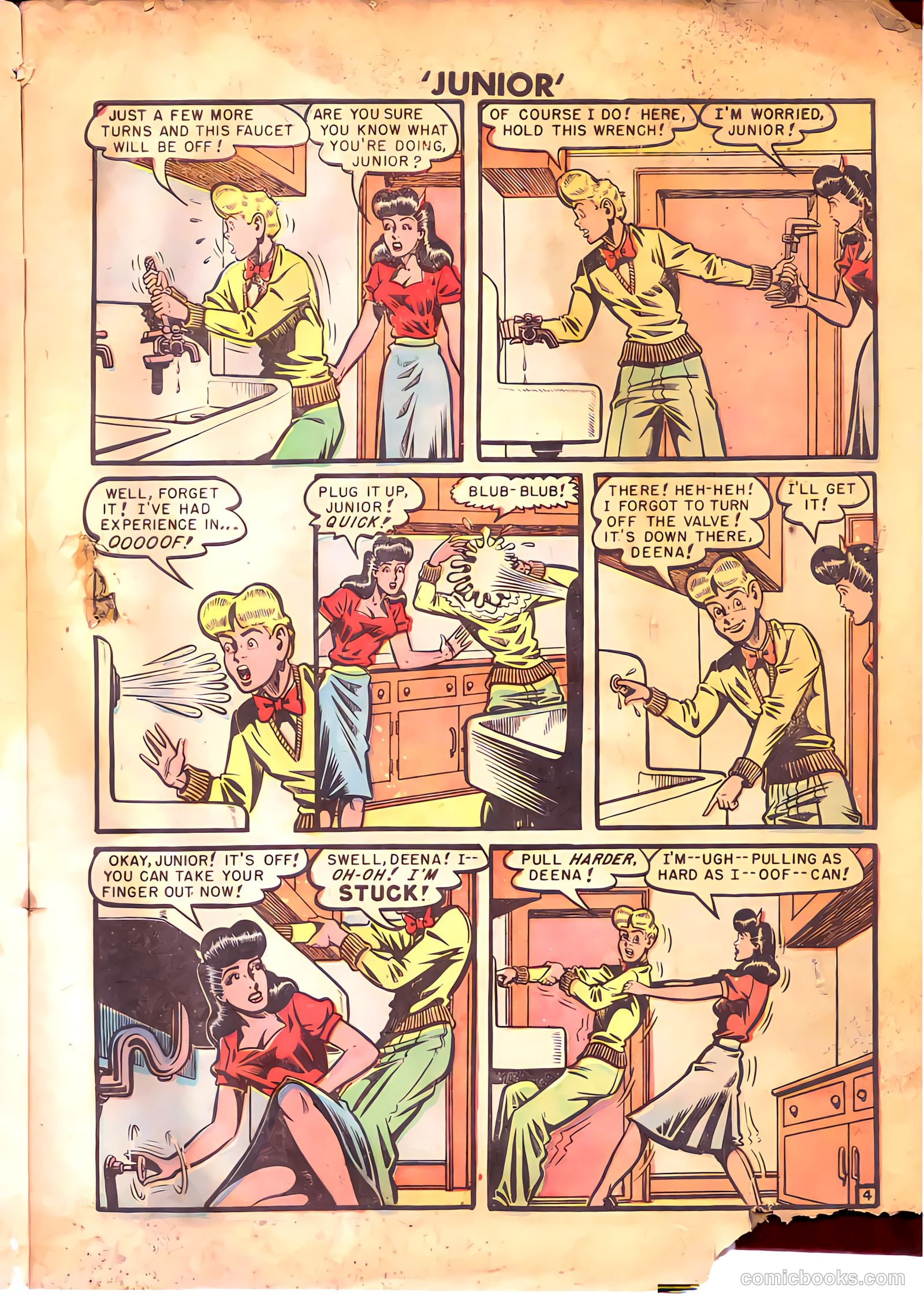 Junior [Junior Comics] #16 (1948) — page 5 of 36