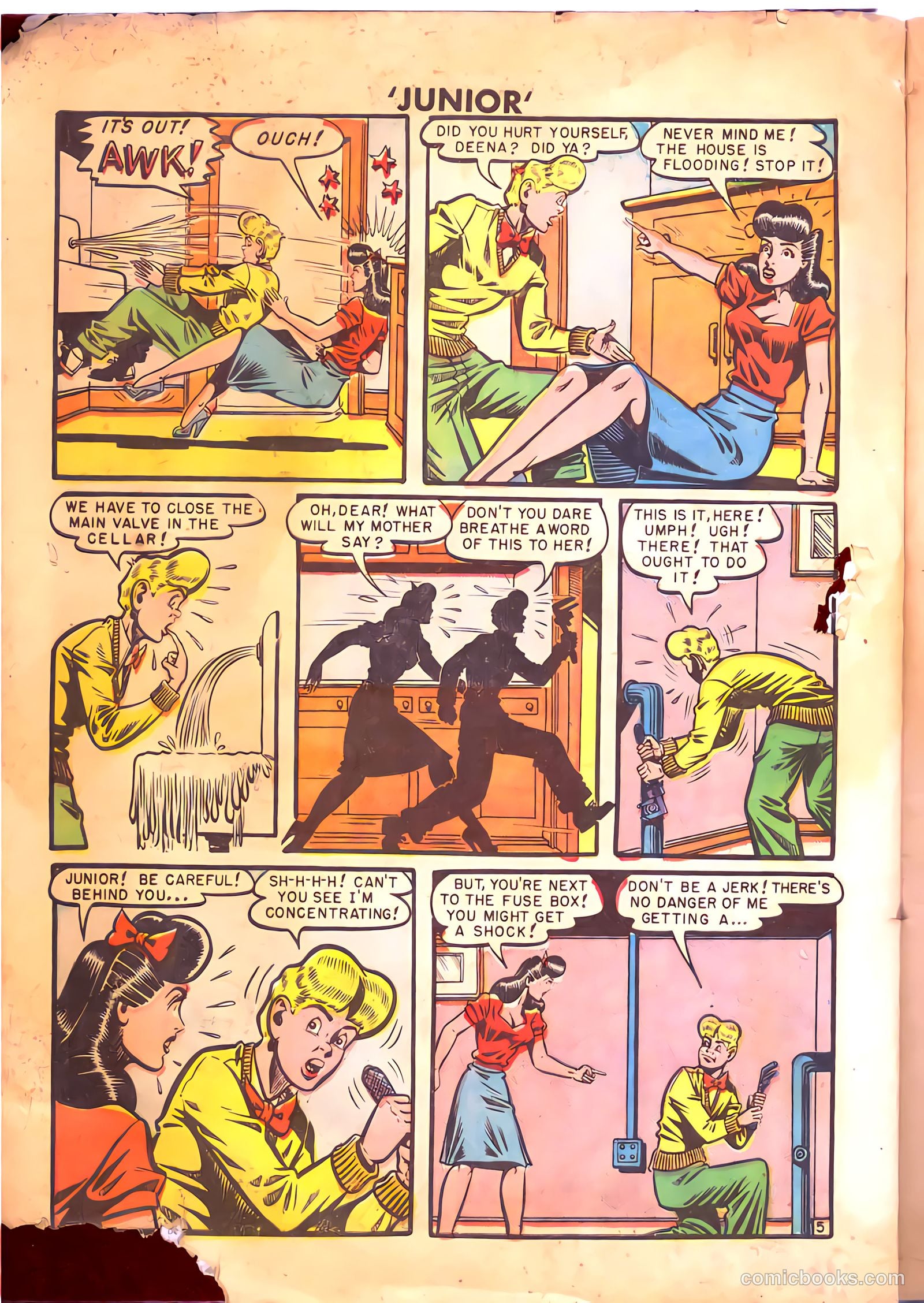 Junior [Junior Comics] #16 (1948) — page 6 of 36