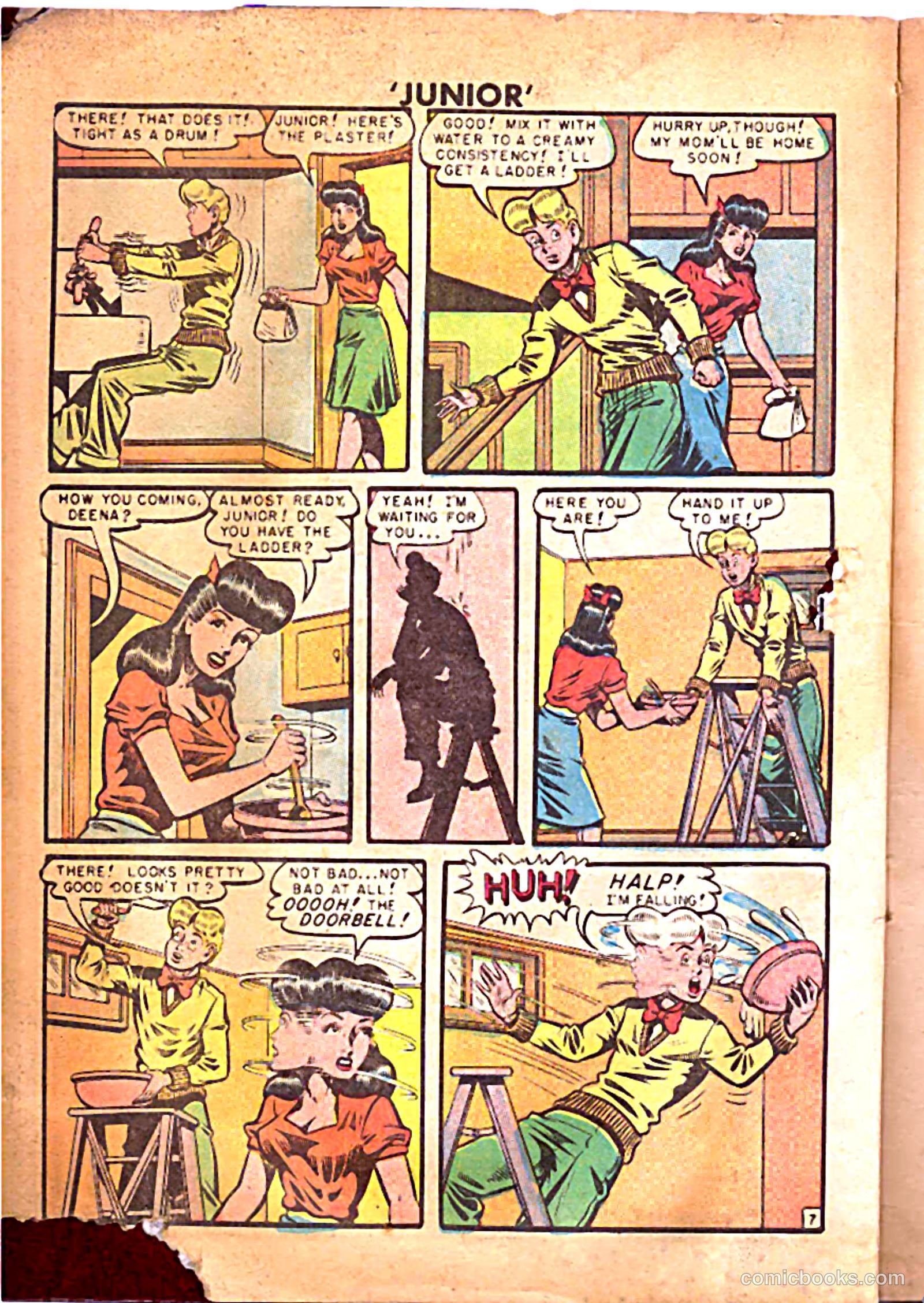 Junior [Junior Comics] #16 (1948) — page 8 of 36