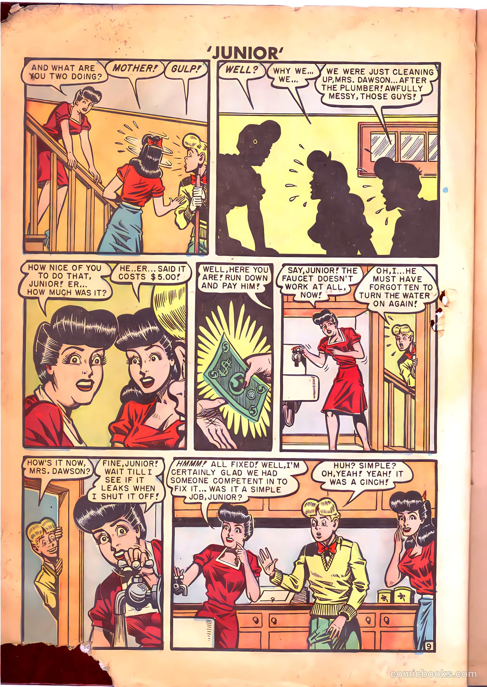 Junior [Junior Comics] #16 (1948) — page 10 of 36