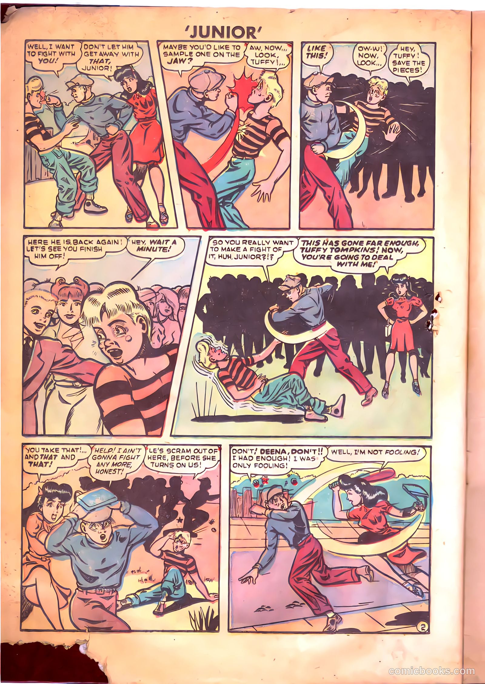 Junior [Junior Comics] #16 (1948) — page 12 of 36