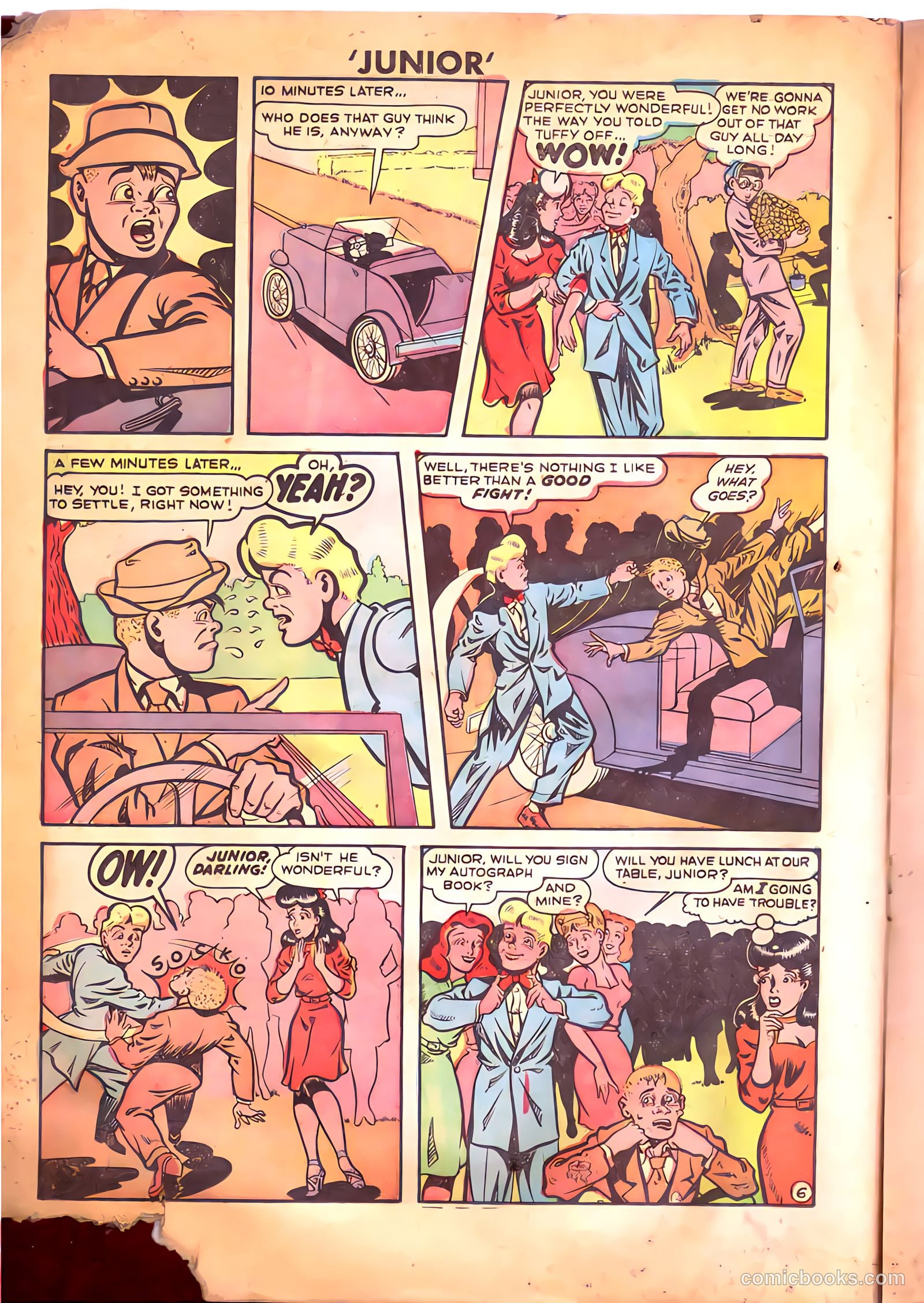 Junior [Junior Comics] #16 (1948) — page 16 of 36