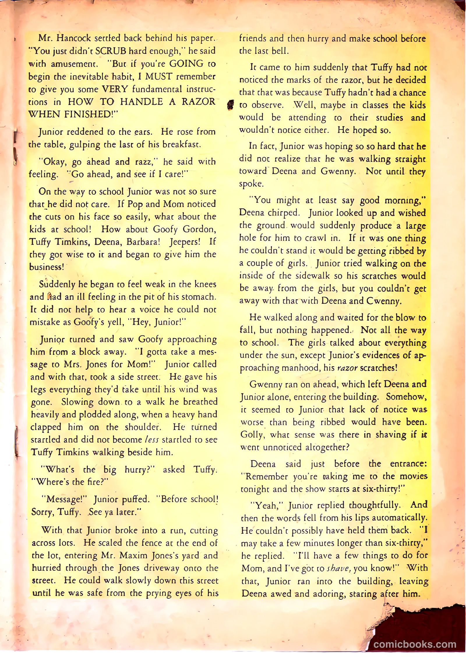 Junior [Junior Comics] #16 (1948) — page 19 of 36