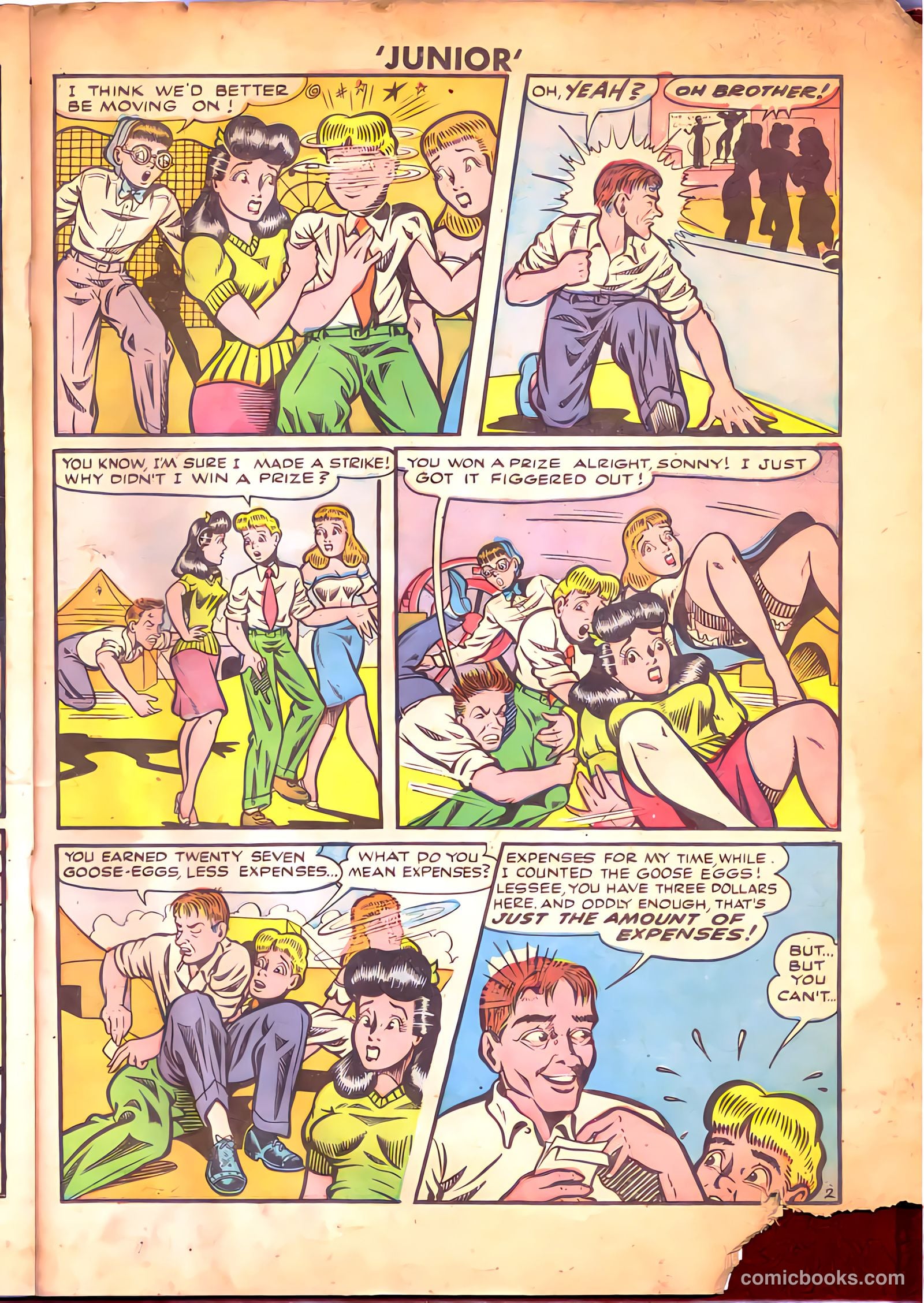 Junior [Junior Comics] #16 (1948) — page 21 of 36