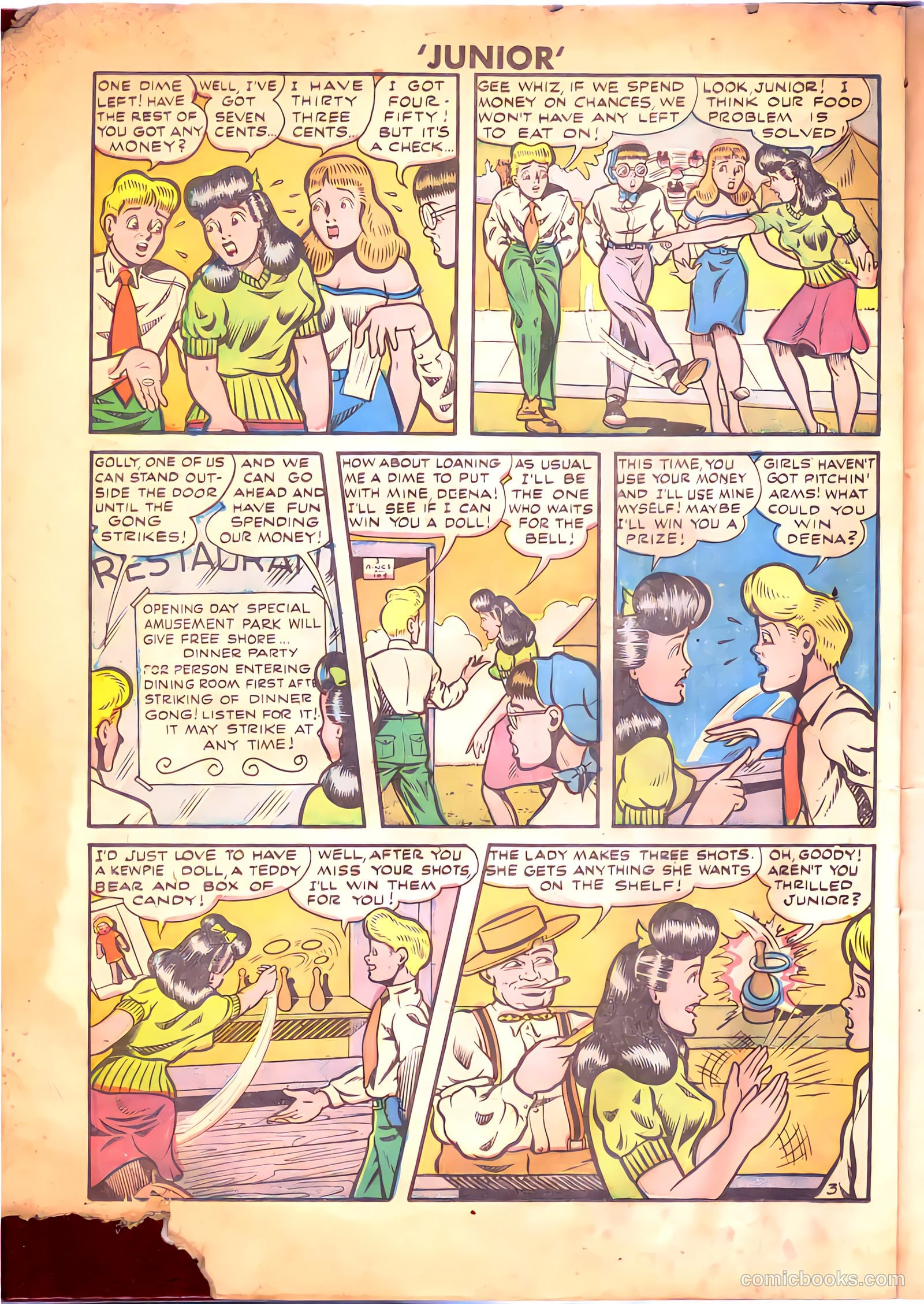 Junior [Junior Comics] #16 (1948) — page 22 of 36